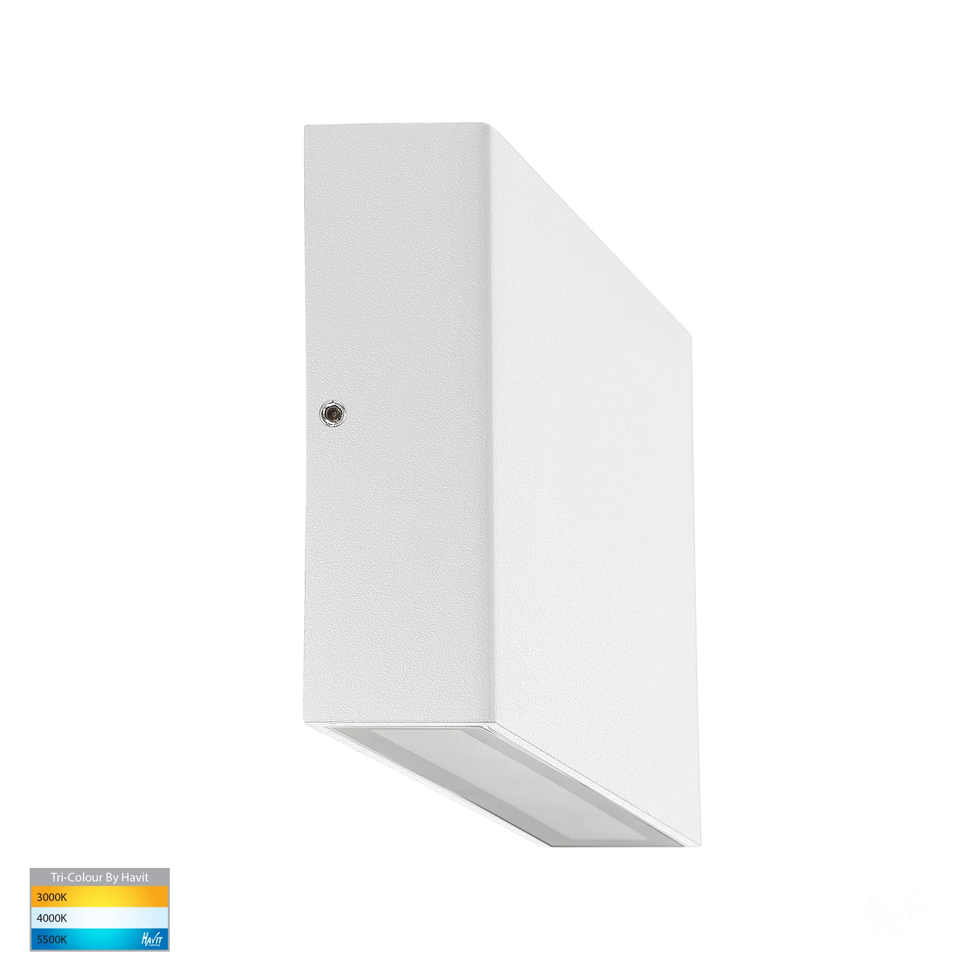HV3648T-WHT - Essil White Up & Down LED Wall Light - Image 3