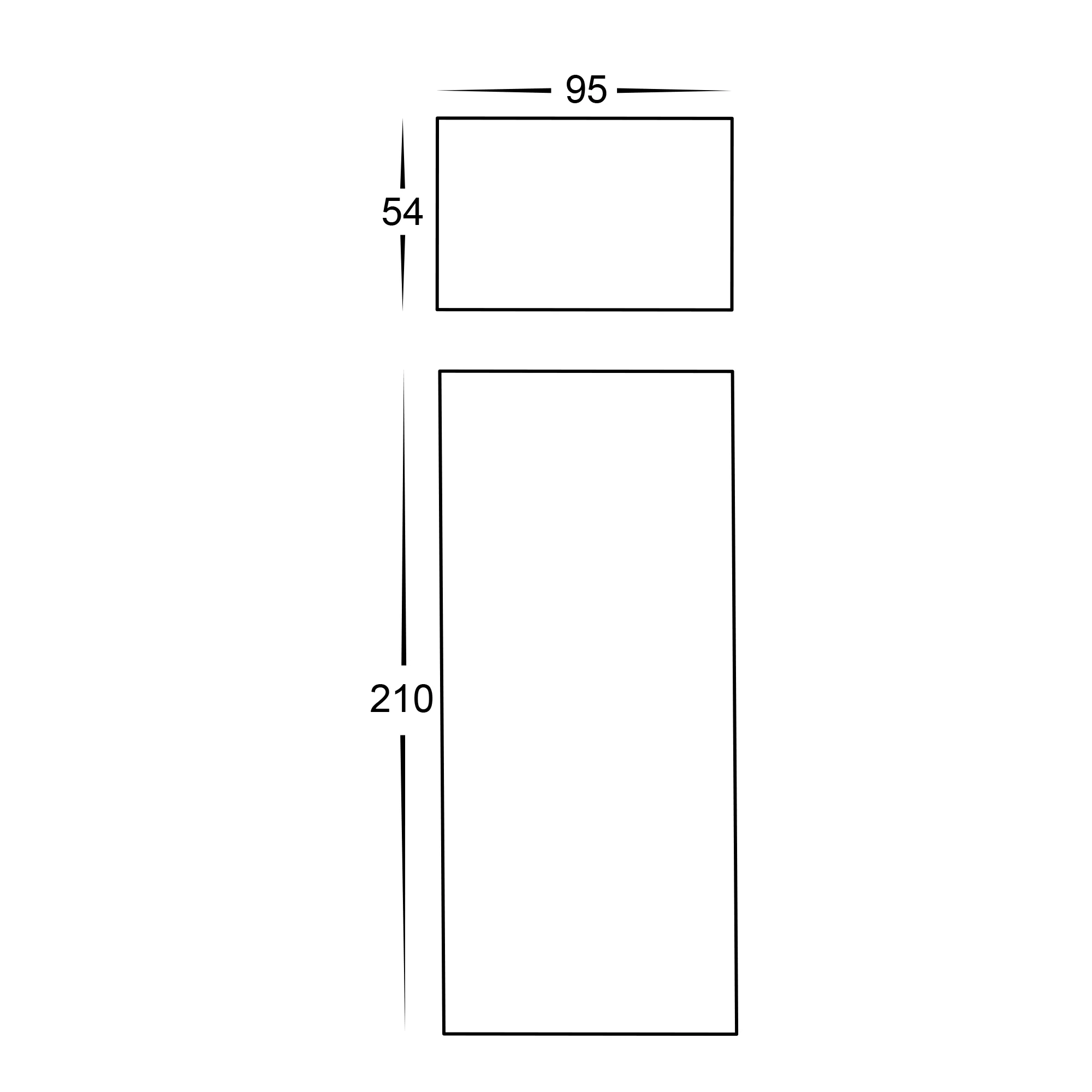 HV3650T-WHT - Essil White Up & Down LED Wall Light - Image 2