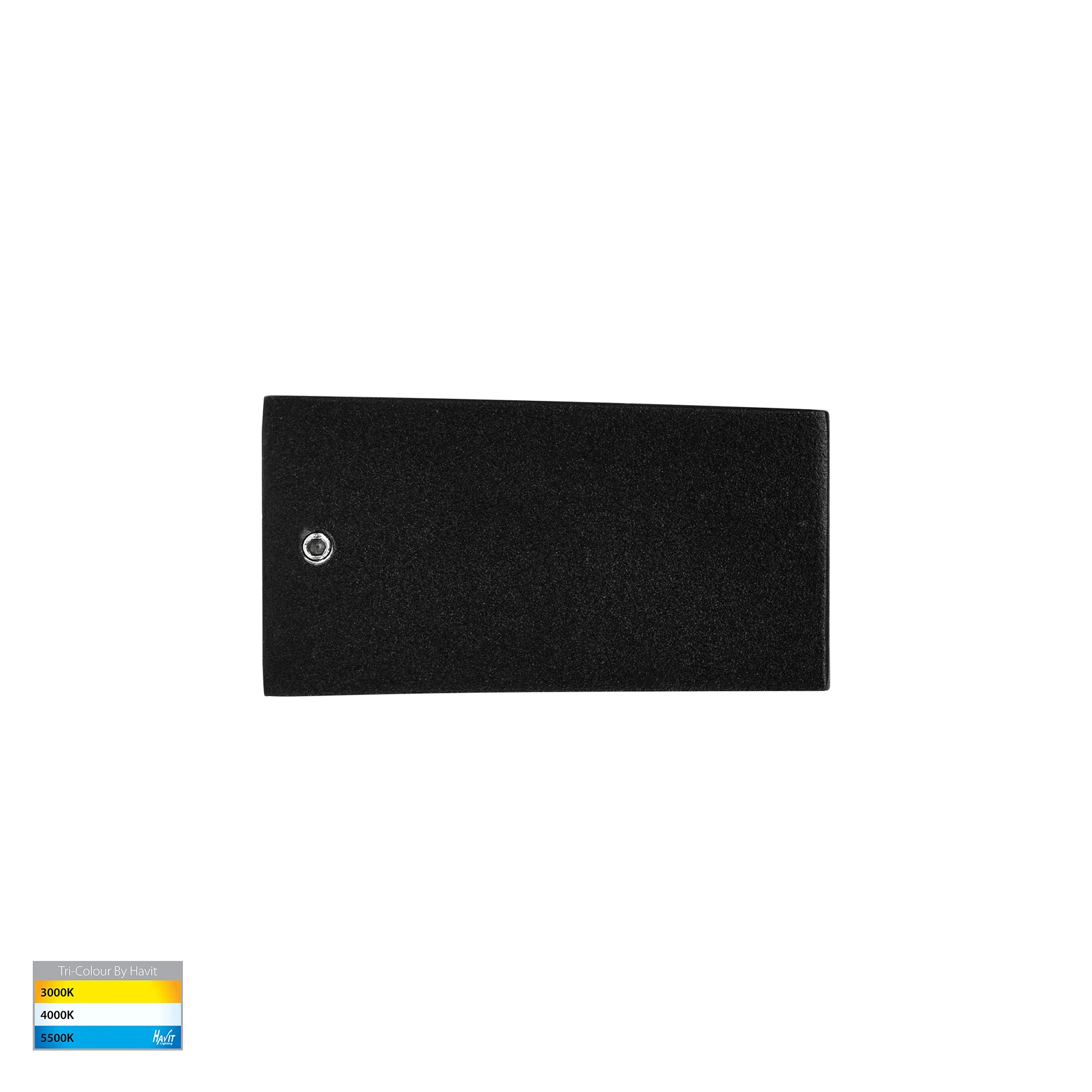 HV3654T-BLK - Siena Black LED Uplighter Wall Light - Image 3