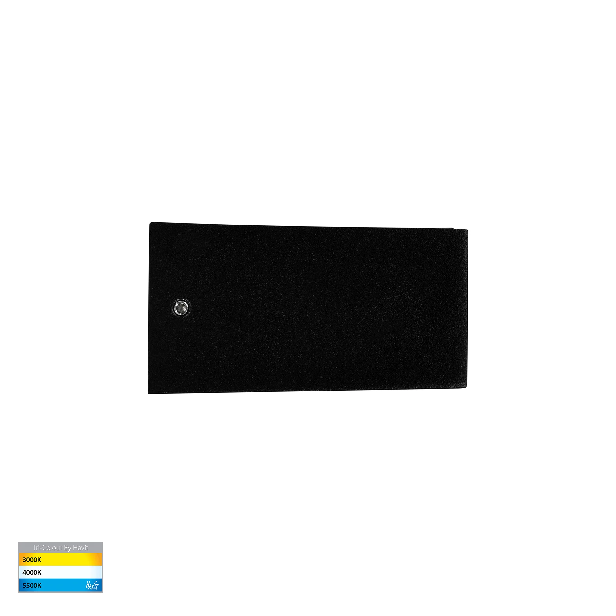 HV3656T-BLK - Siena Black LED Uplighter Wall Light - Image 3