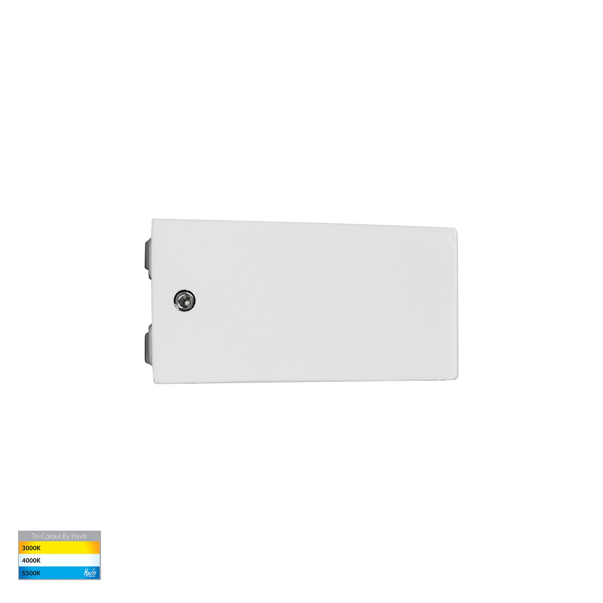 HV3656T-WHT - Siena White LED Uplighter Wall Light - Image 3