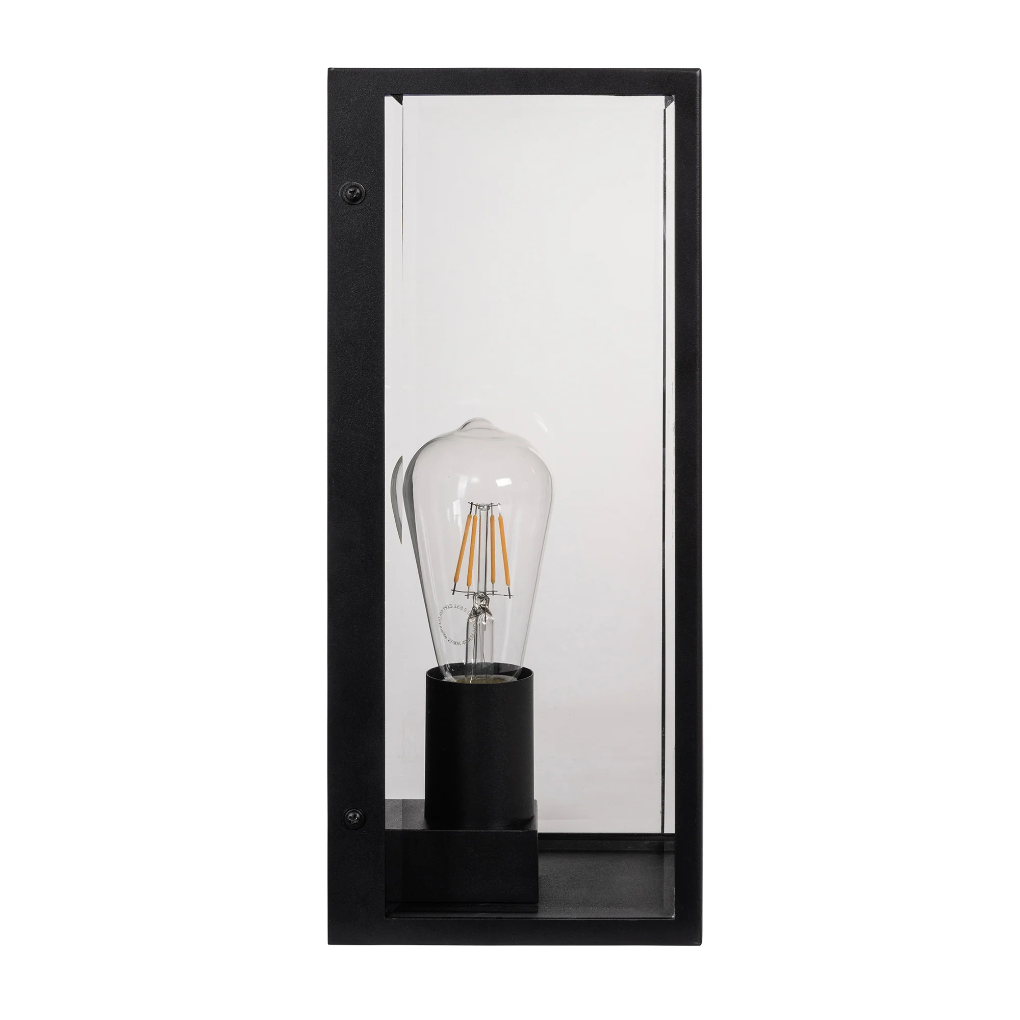 HV3659W-L-BLK - Bayside Large 316 Stainless Steel Black Wall Light - Image 3