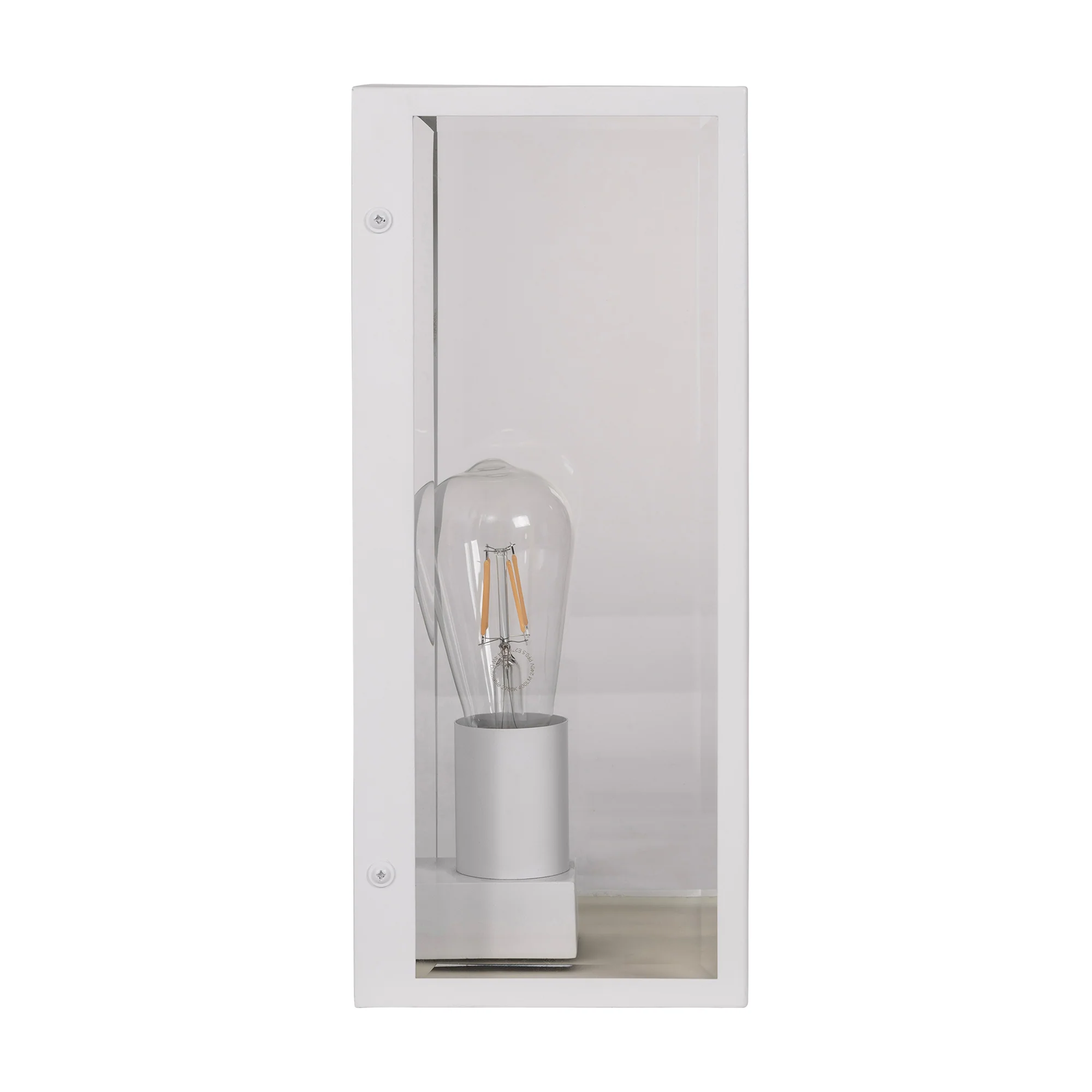 HV3659W-L-WHT - Bayside Large 316 Stainless Steel White Wall Light - Image 3