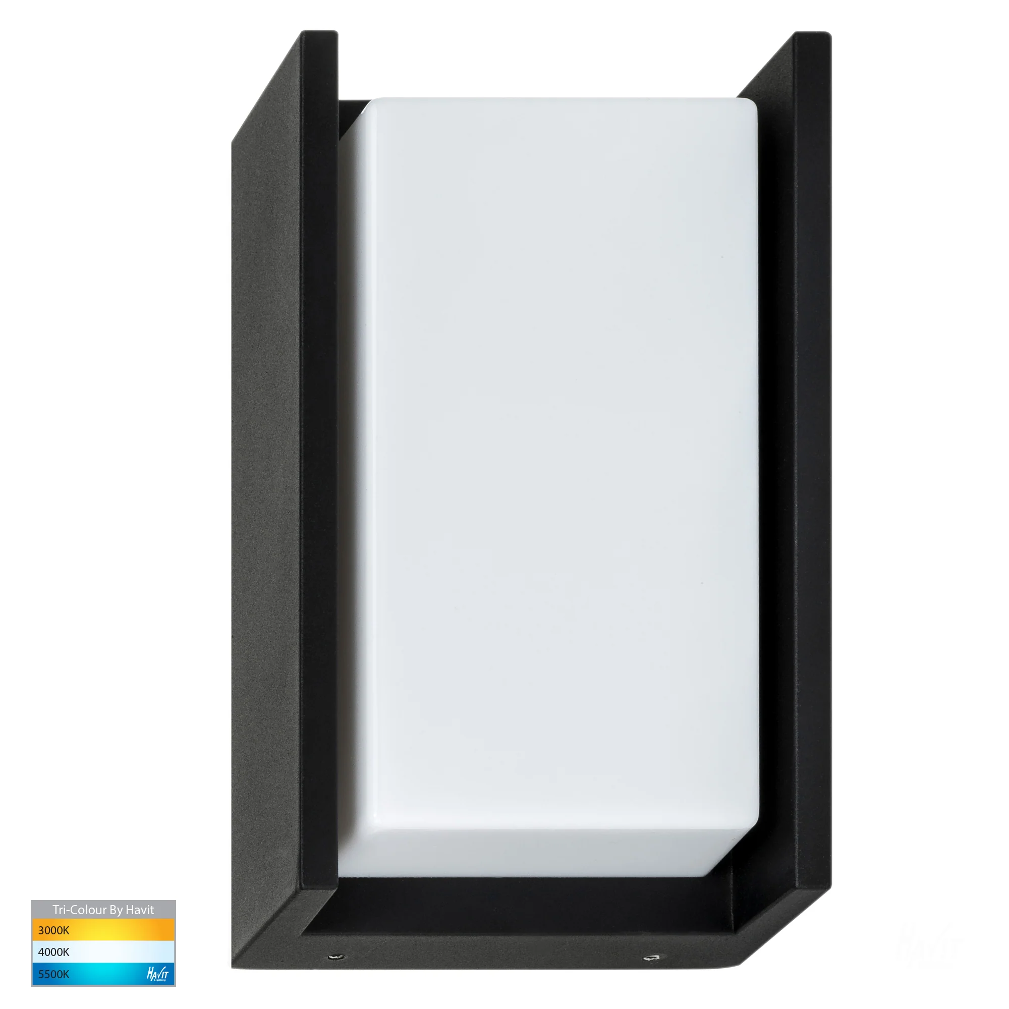 HV3668T-BLK - Nepean Black LED Wall Light - Image 3
