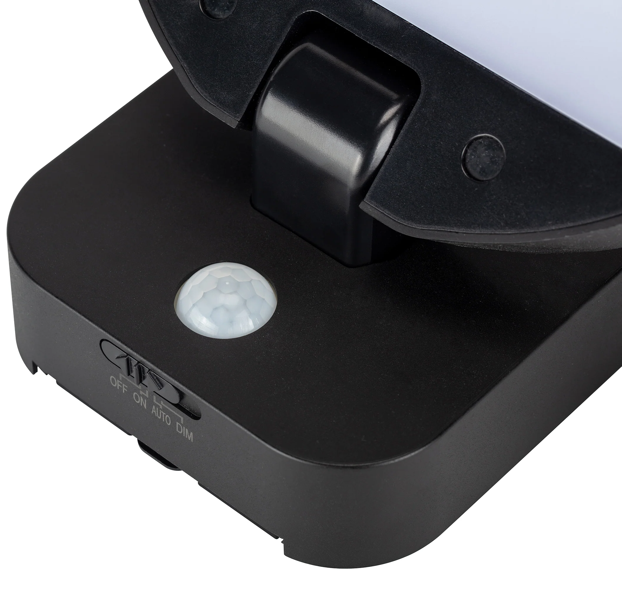 HV36724-BLK - Solarni Polycarbonate Black Solar Wall Light - Image 4