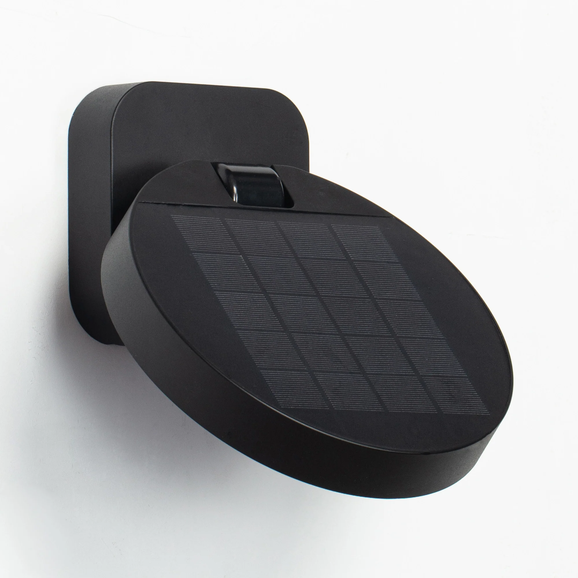 HV36724-BLK - Solarni Polycarbonate Black Solar Wall Light - Image 5