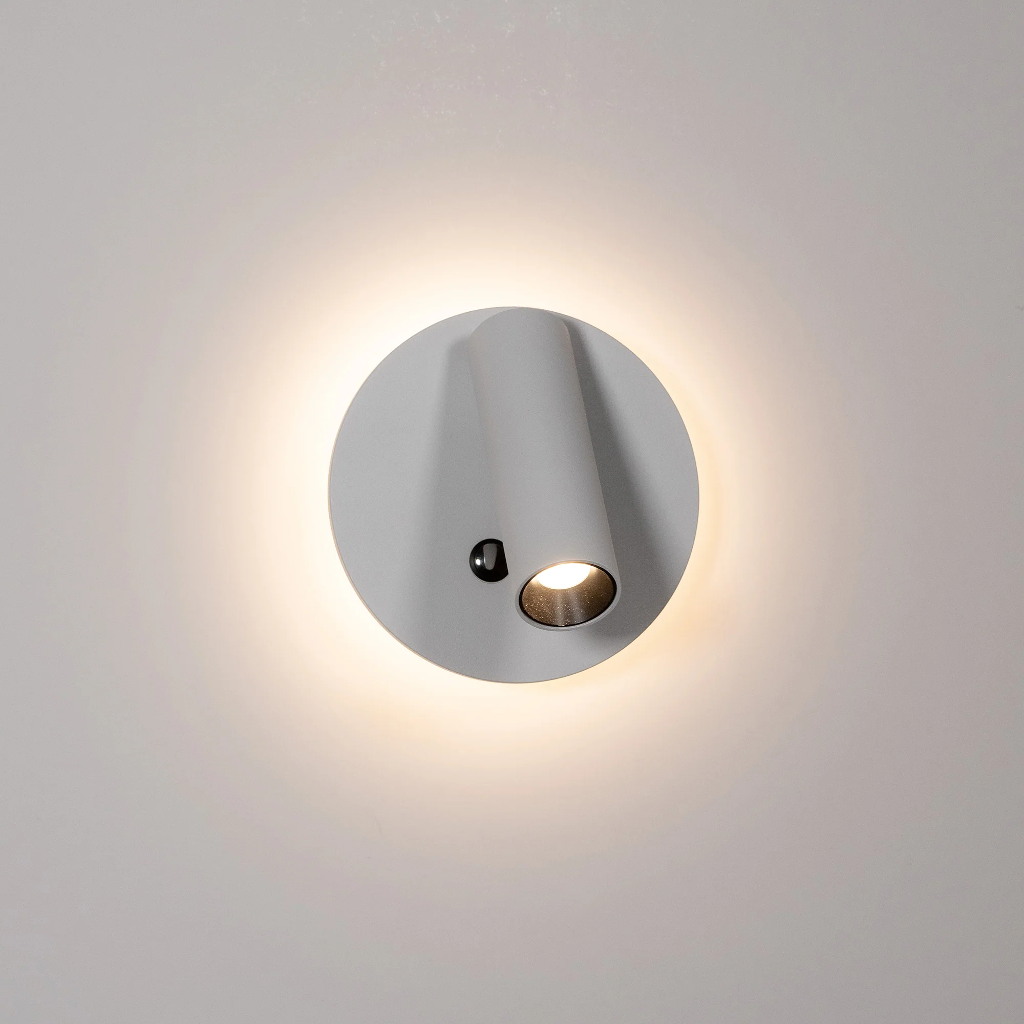 HV3688T-WHT - Lesen White Single Adjustable Wall Light with Back Light - Image 5
