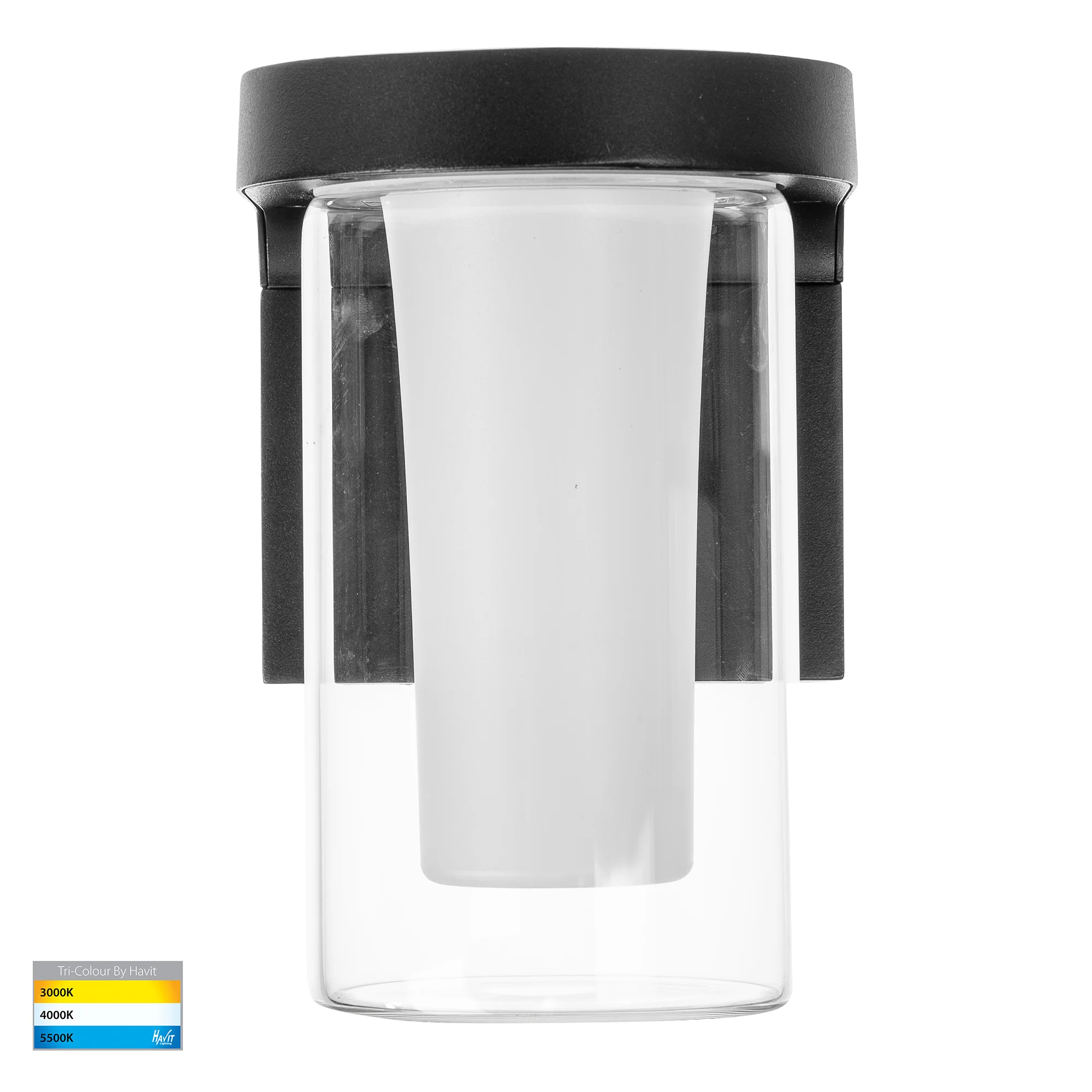 HV3691T-BLK-240V - Otaner Black LED Wall Light - Image 3
