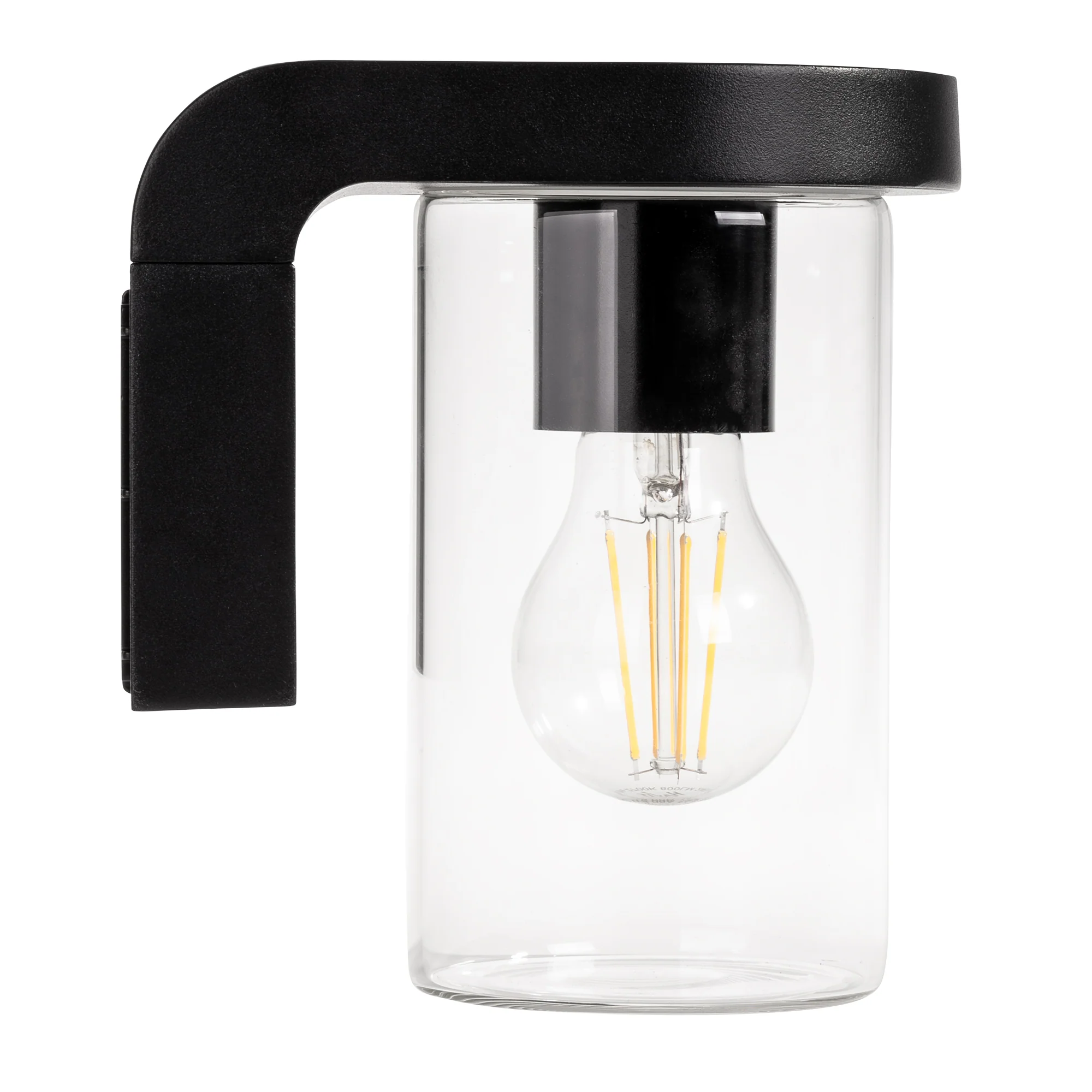 HV3692W-BLK - Angela Black LED Wall Light - Image 3