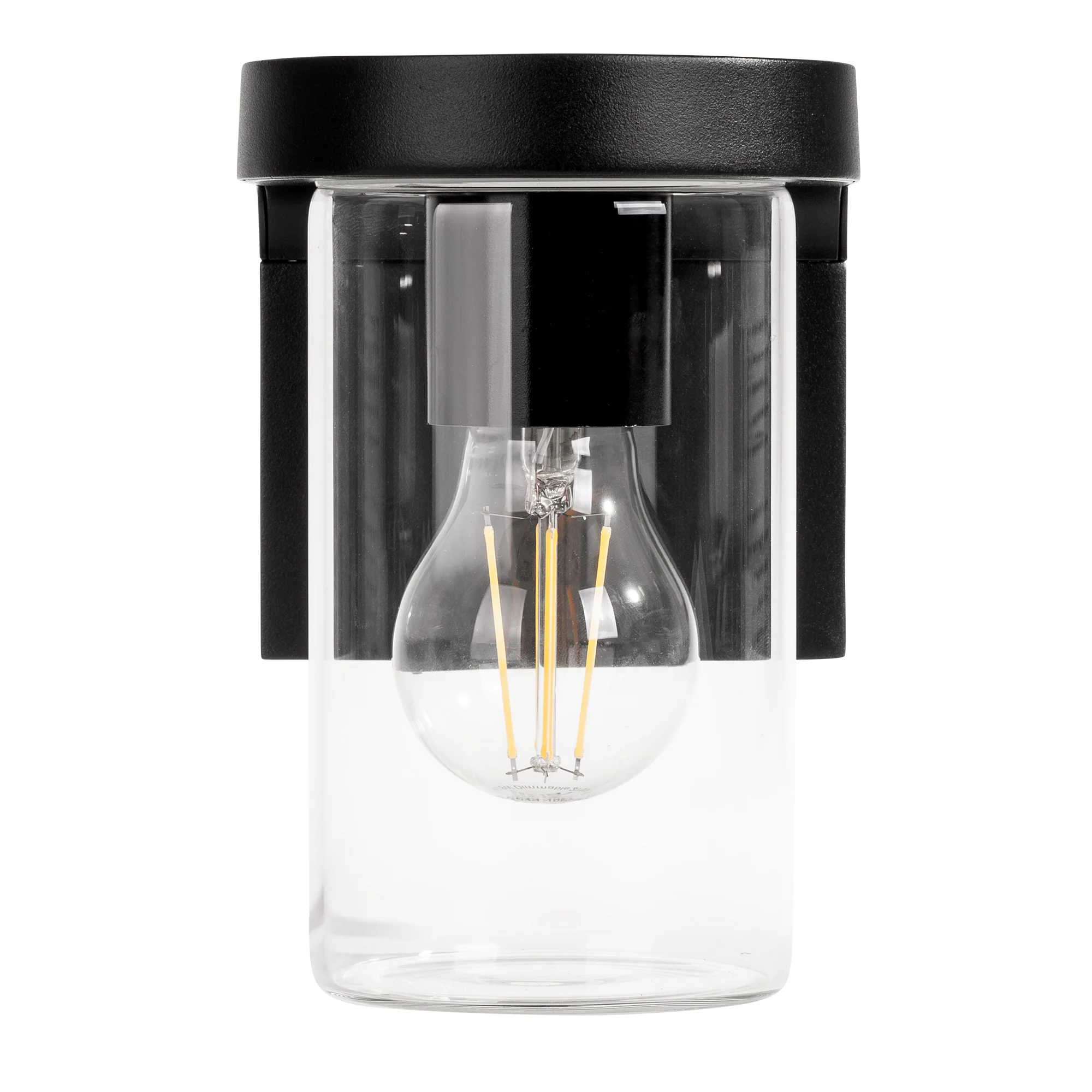 HV3692W-BLK - Angela Black LED Wall Light - Image 4