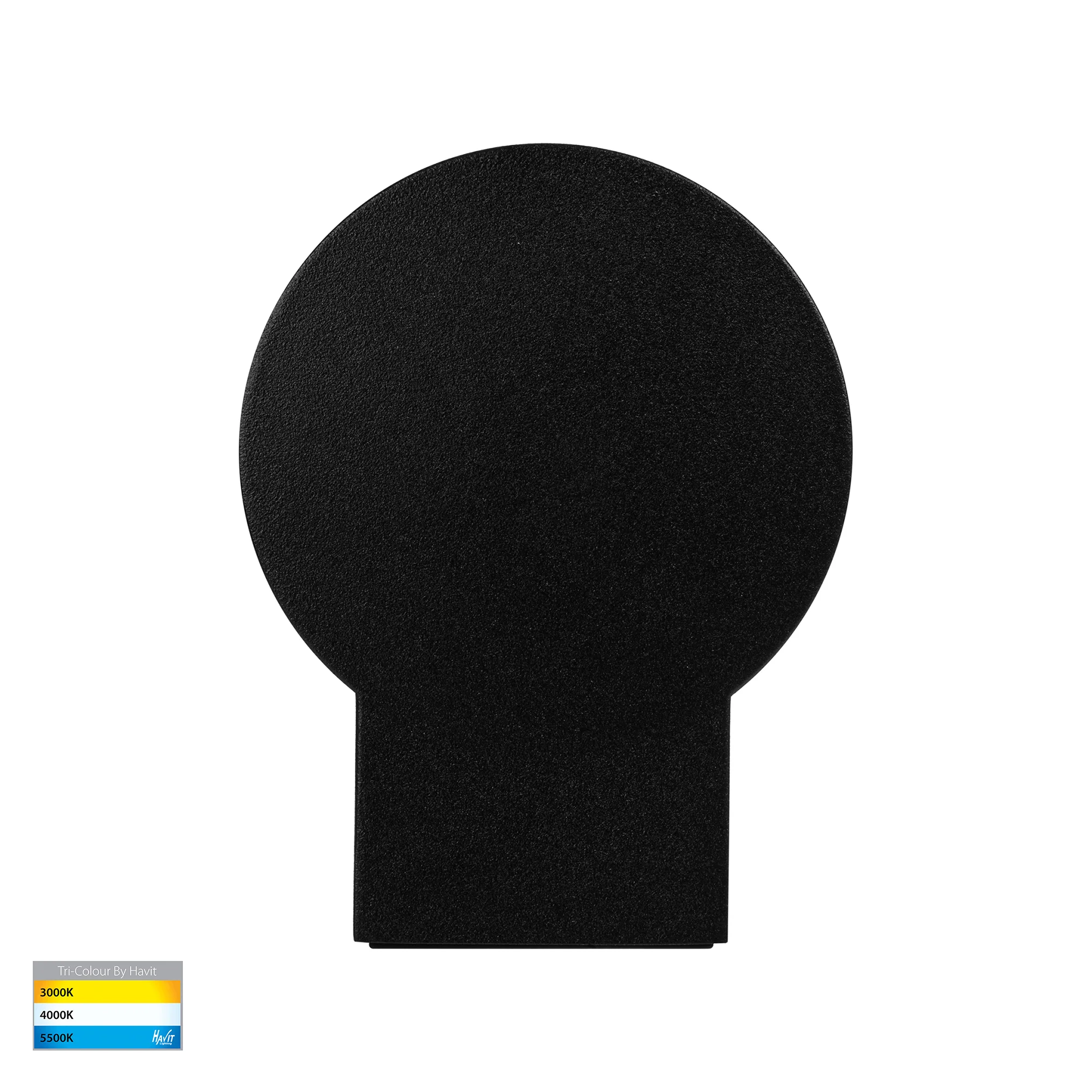 HV3693T-BLK - Tenac Aluminium Black Wall Light - Image 6
