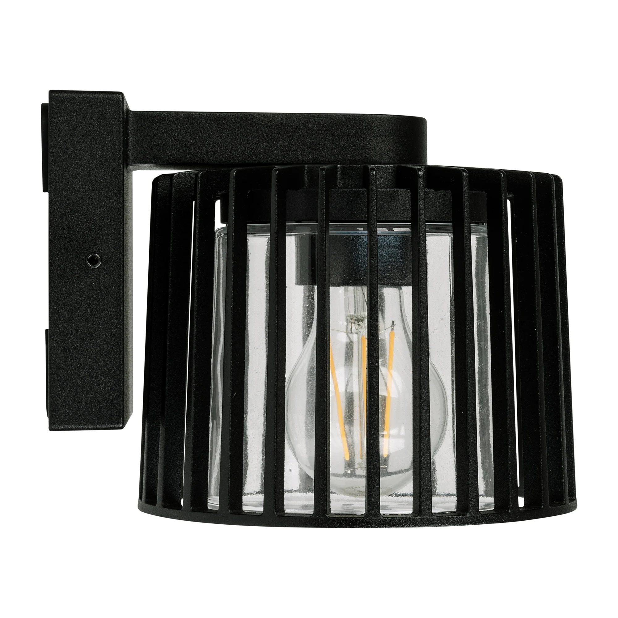 HV3694W-BLK - Lumo Aluminium Black Wall Light - Image 5