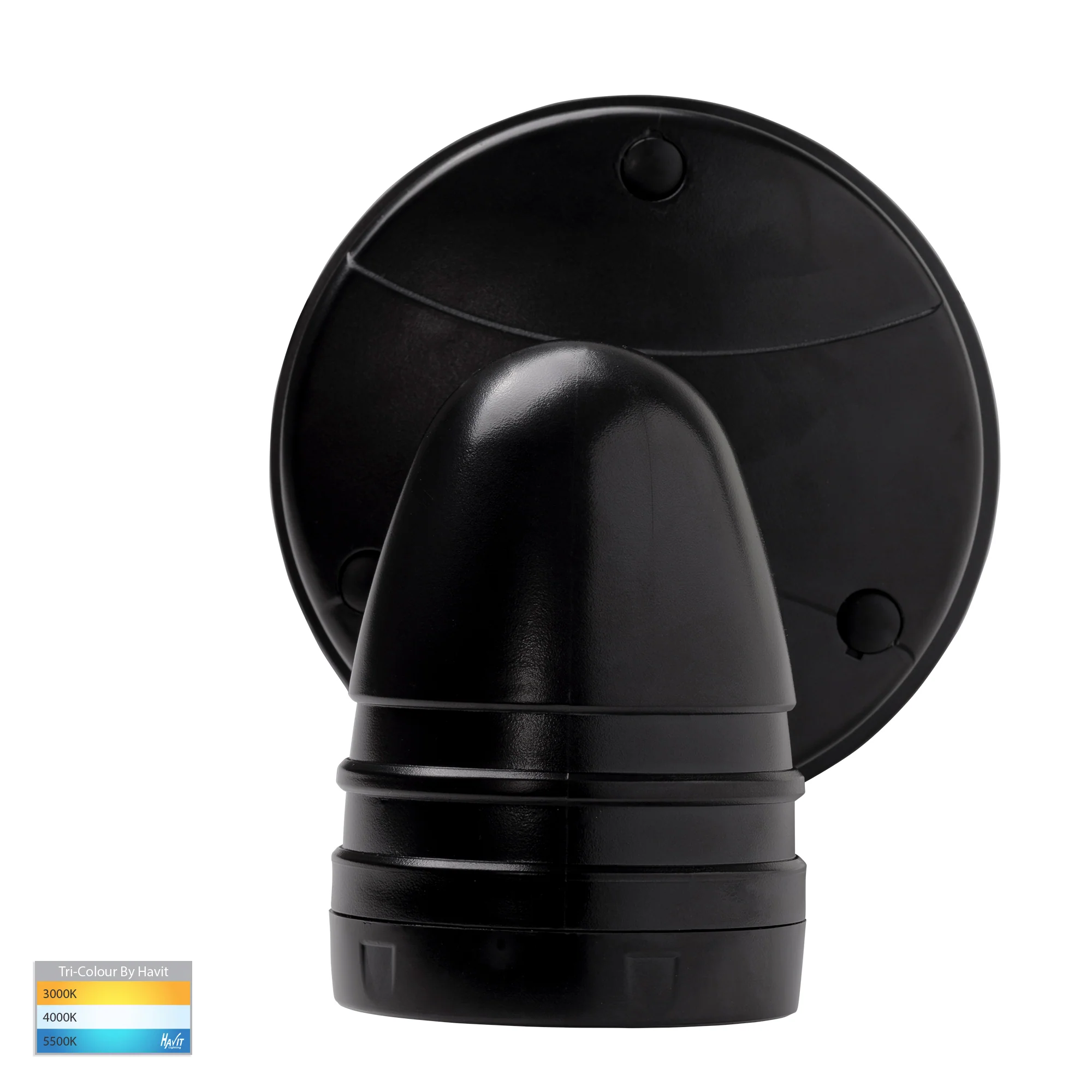 HV3791T-BLK - Focus Polycarbonate Black Single Adjustable Spot Light - Image 4