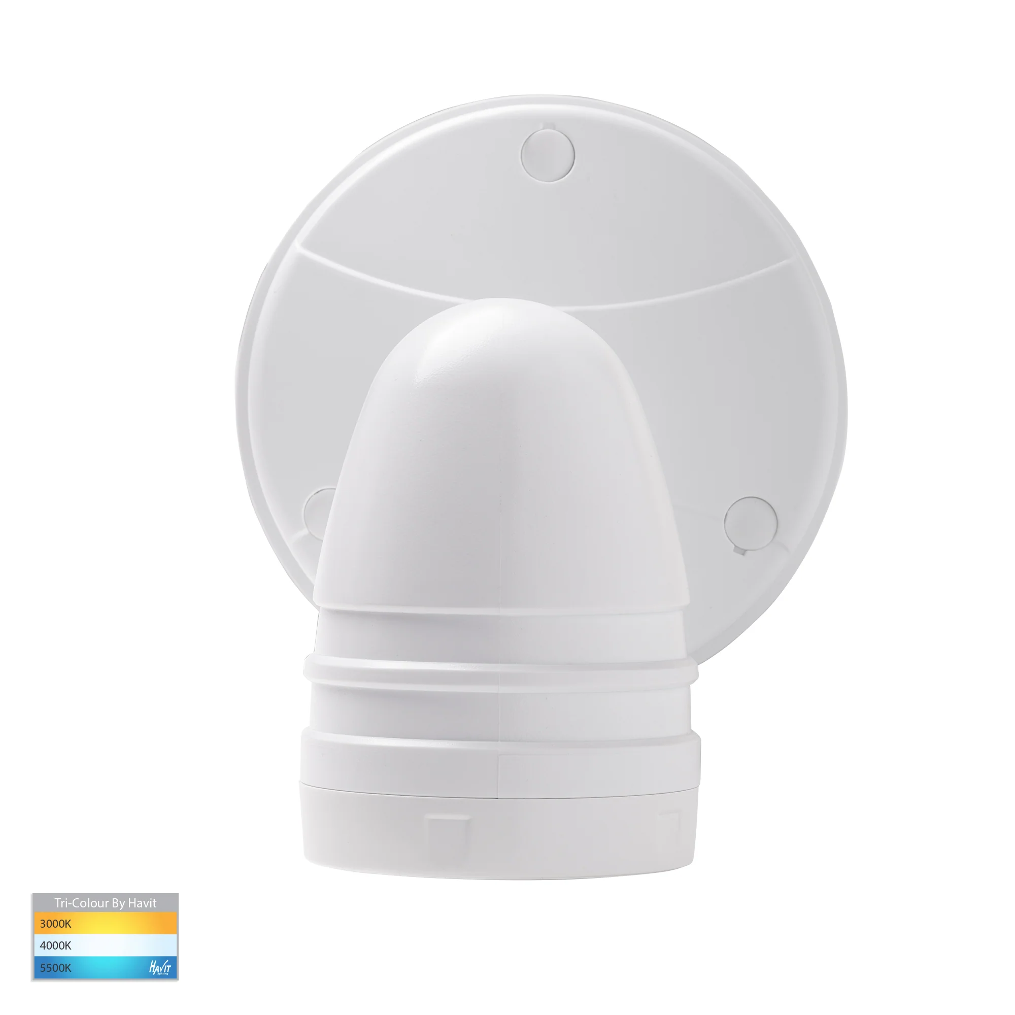 HV3791T-WHT - Focus Polycarbonate White Single Adjustable Spot Light - Image 4