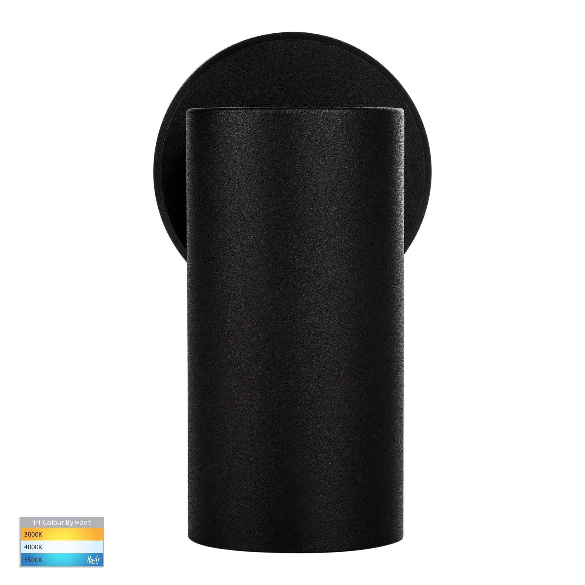 HV4002T-1-BLK - Revo Black 1 Light TRI Colour LED Spot Light - Image 3