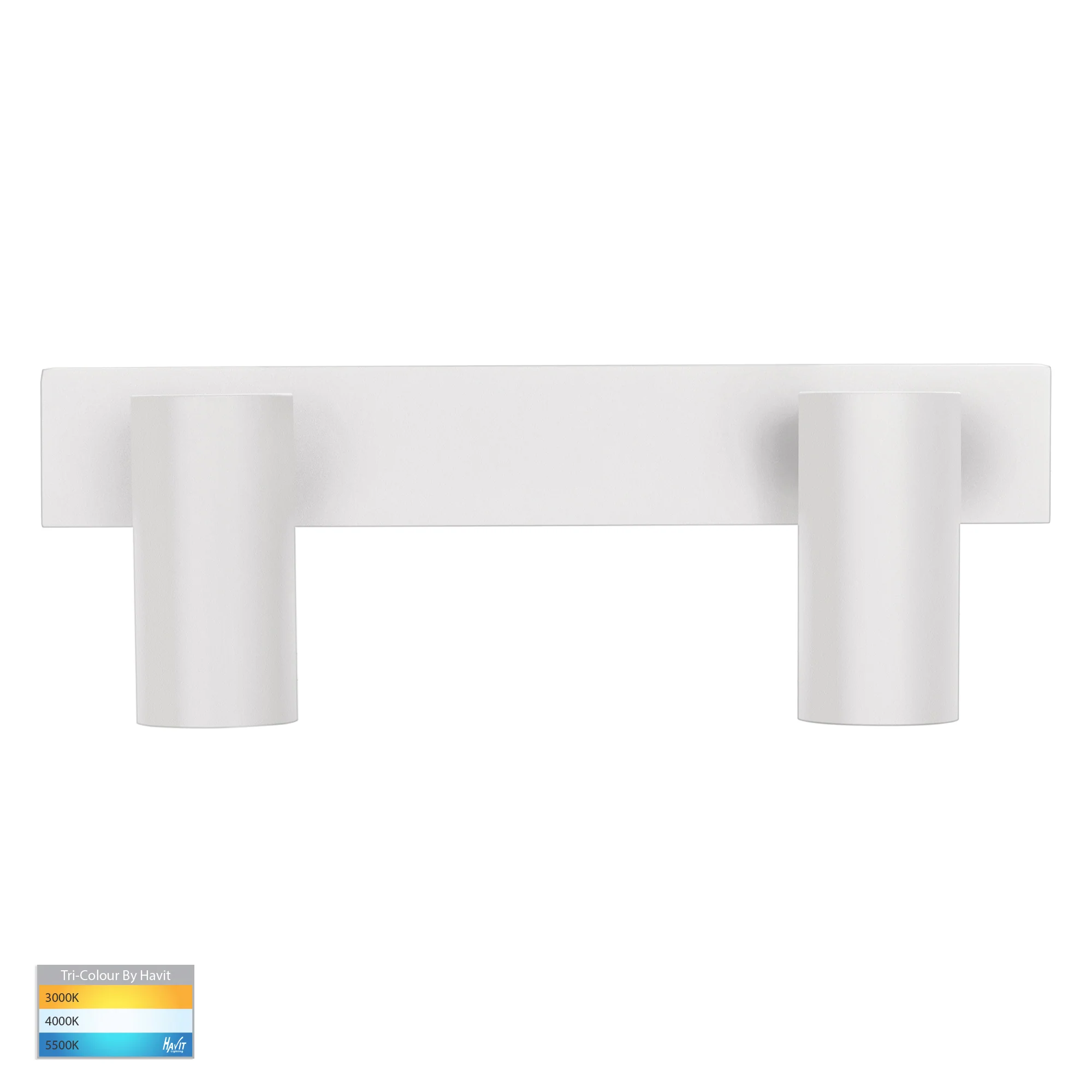 HV4002T-2-WHT - Revo White 2 Light TRI Colour LED Bar Light - Image 3