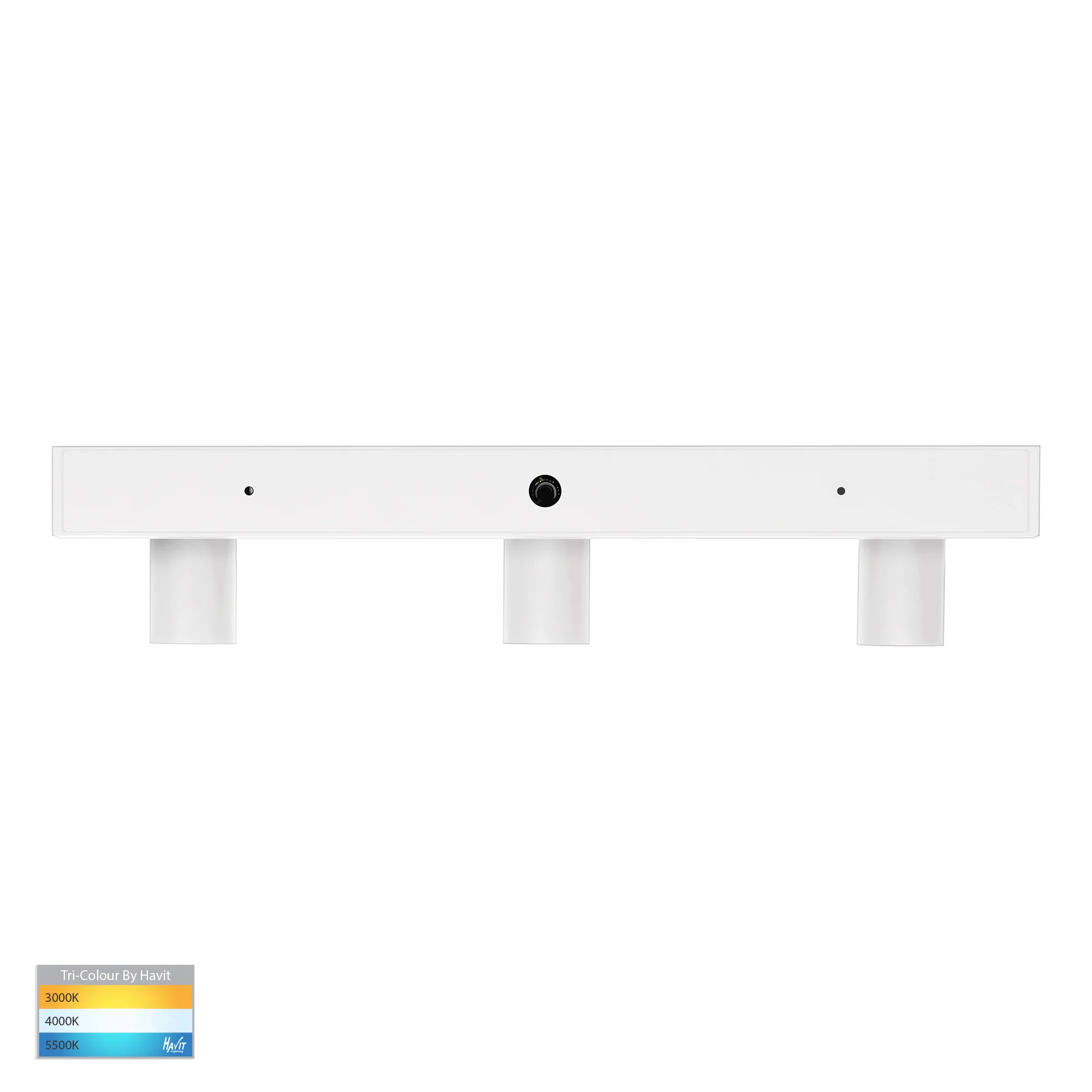 HV4002T-3-WHT - Revo White 3 Light TRI Colour Bar Light - Image 4