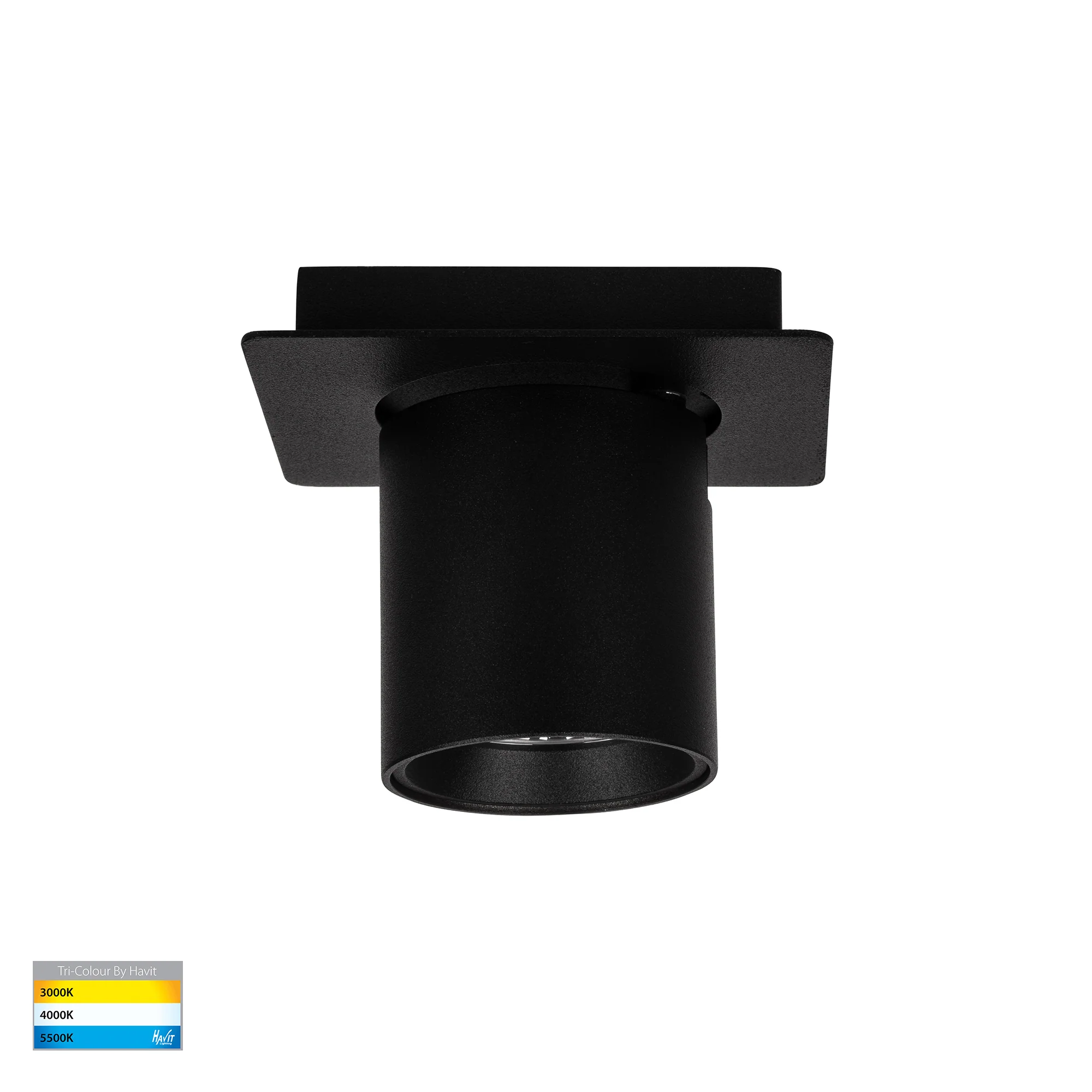 HV4003T-1-BLK - Sbarra Black Single Adjustable Spot Light - Image 4