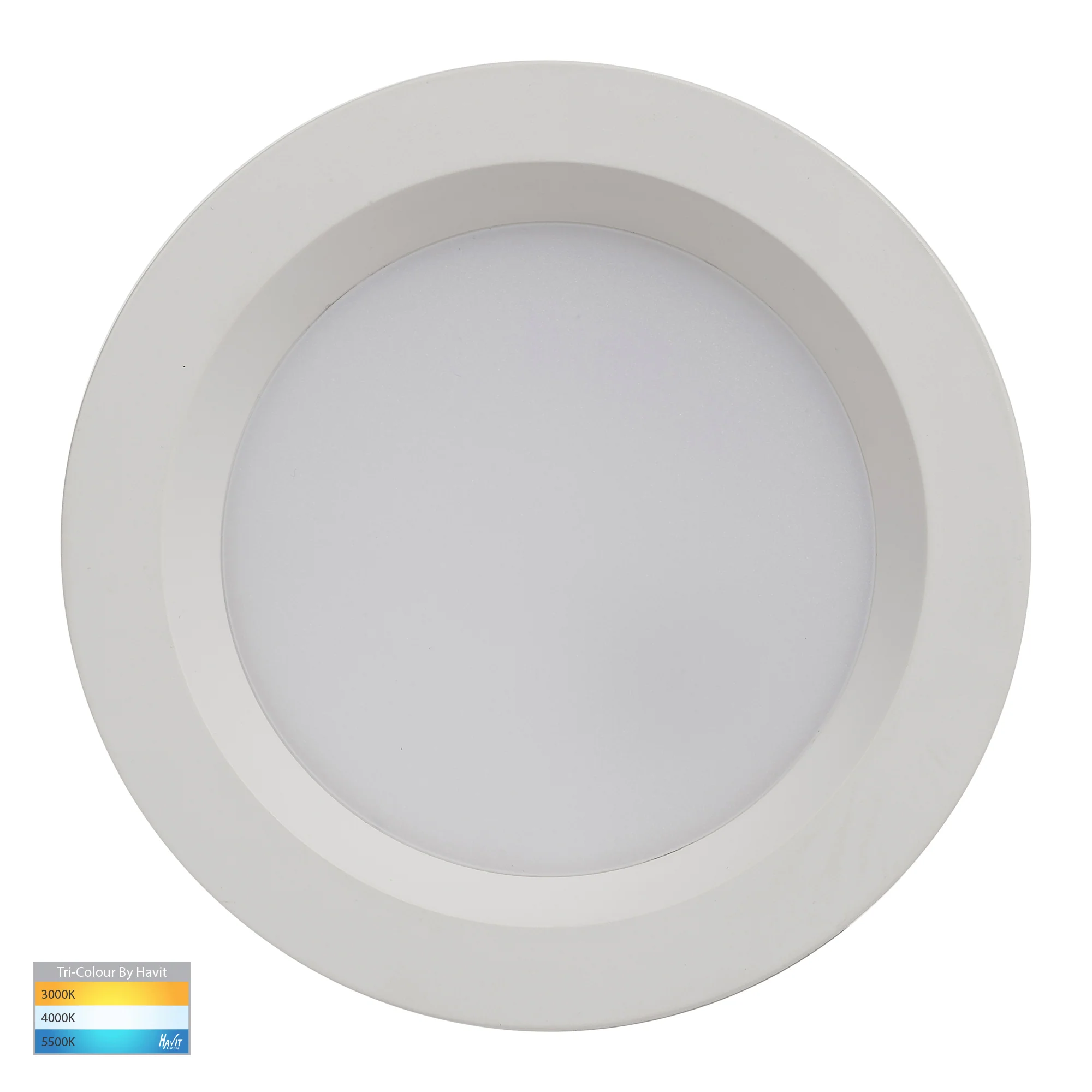 HV5522T-WHT | HV5522T-WHT-24V - Polly Polycarbonate White Fixed LED Downlight - Image 3