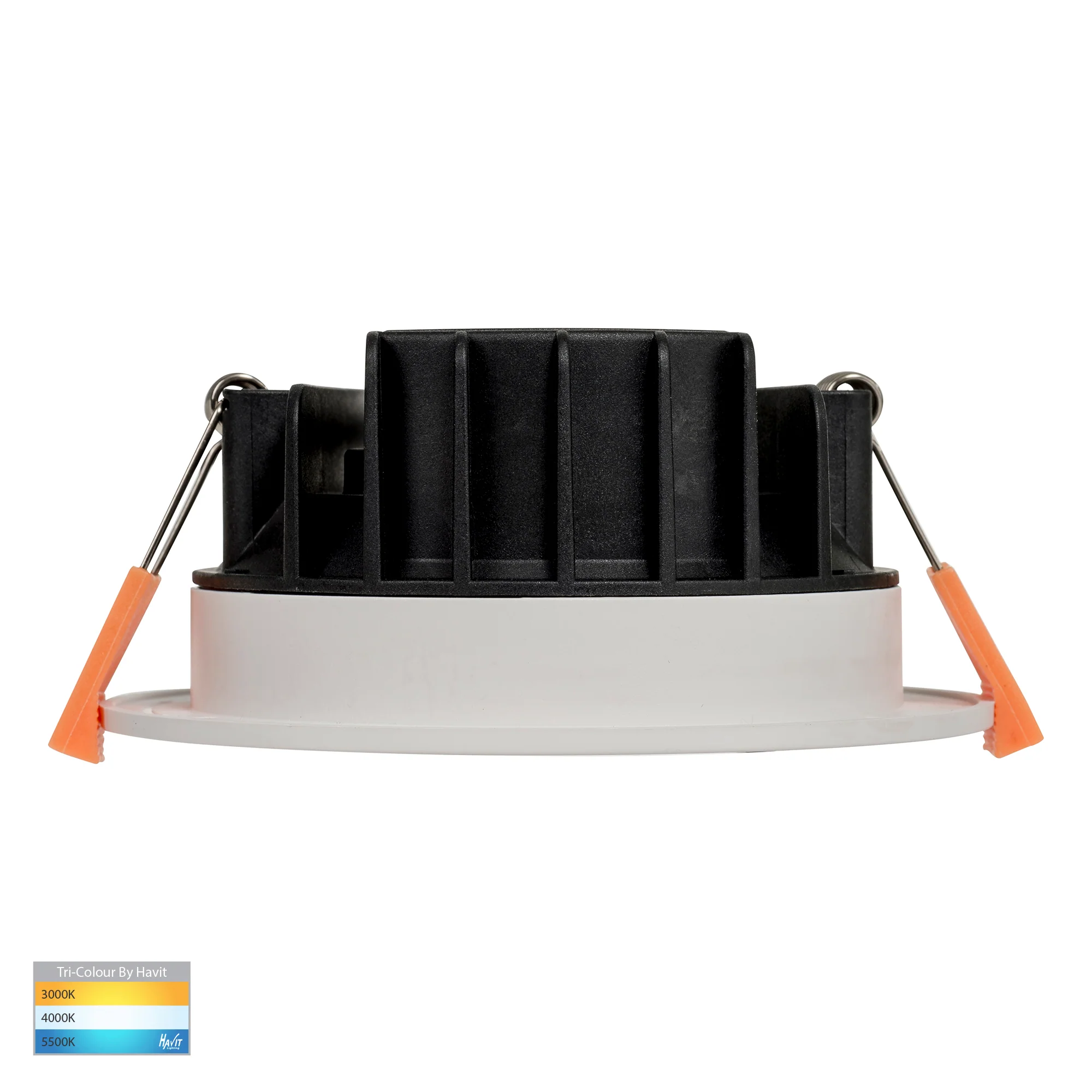 HV5522T-WHT | HV5522T-WHT-24V - Polly Polycarbonate White Fixed LED Downlight - Image 4