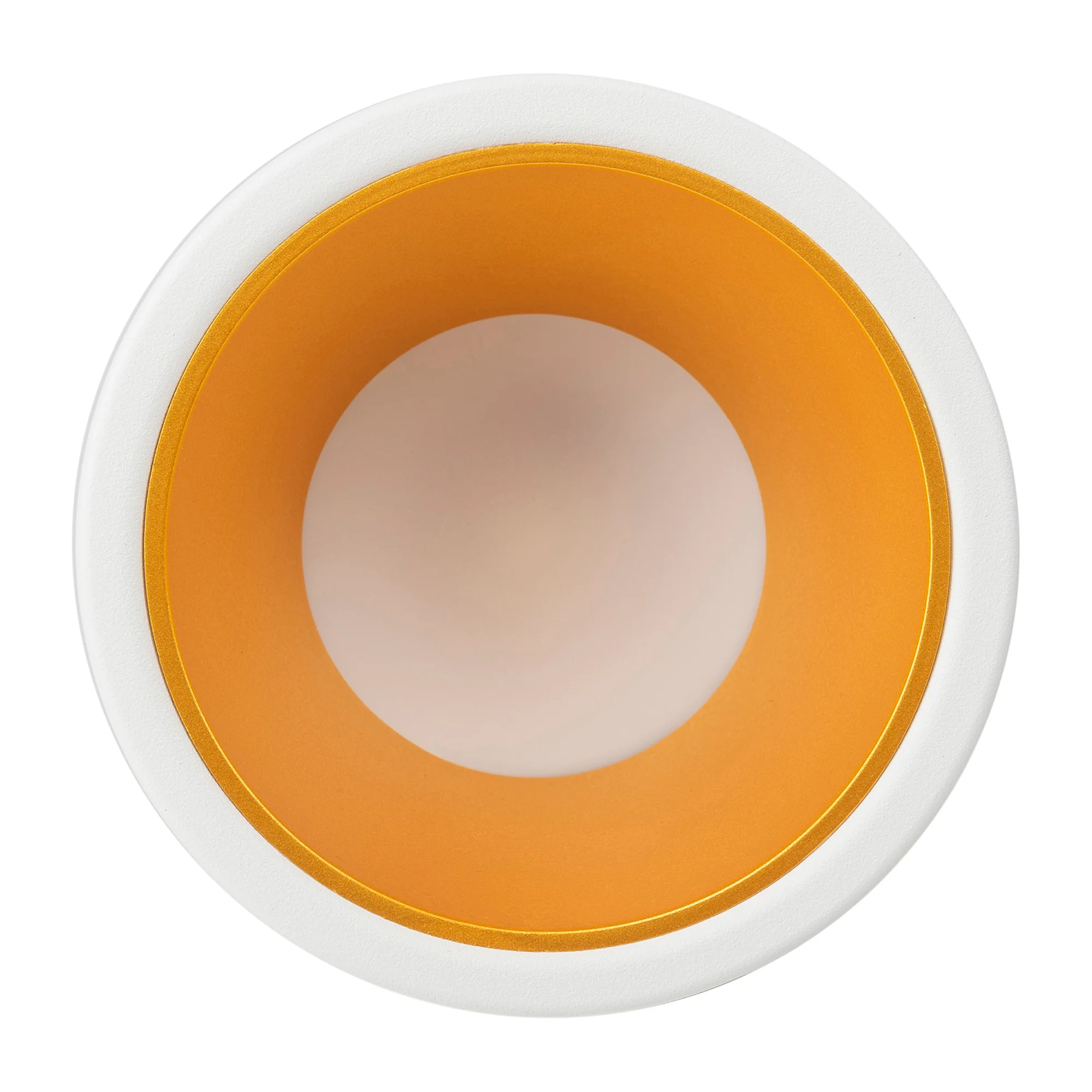 HV5529D2W-WG - Gleam White with Gold Insert Fixed Dim to Warm LED Downlight - Image 4