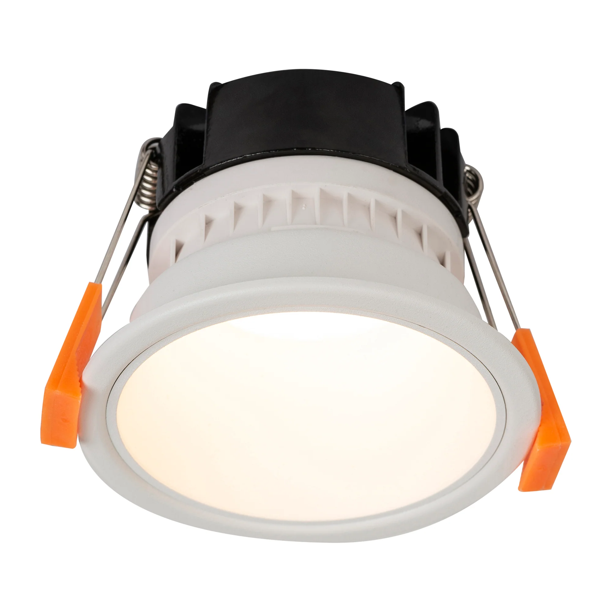 HV5529D2W-WW - Gleam White with White Insert Fixed Dim to Warm LED Downlight - Image 3