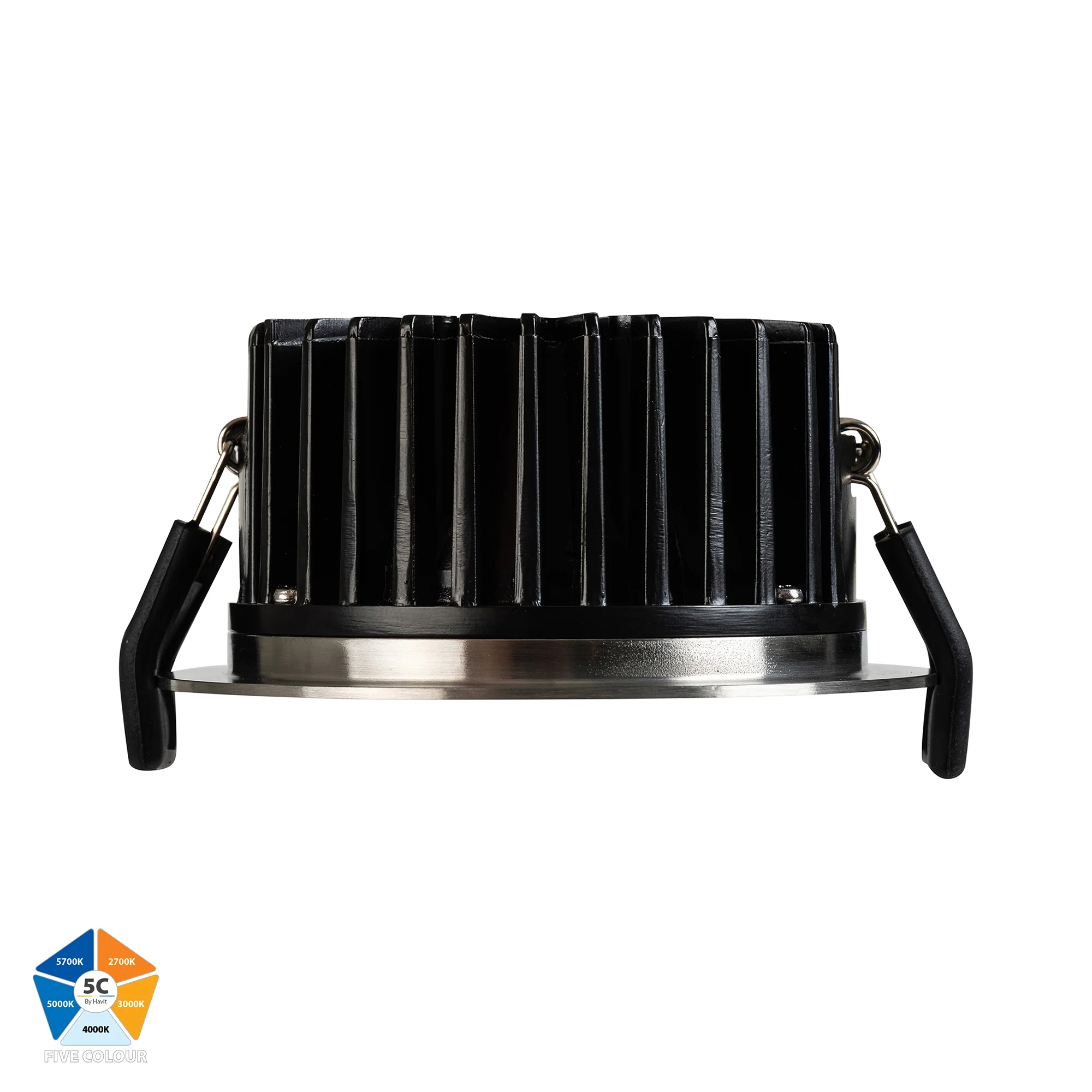 HV5530S-SS316 - Ora 316 Stainless Steel Fixed 5 Colour LED Downlight - Image 4