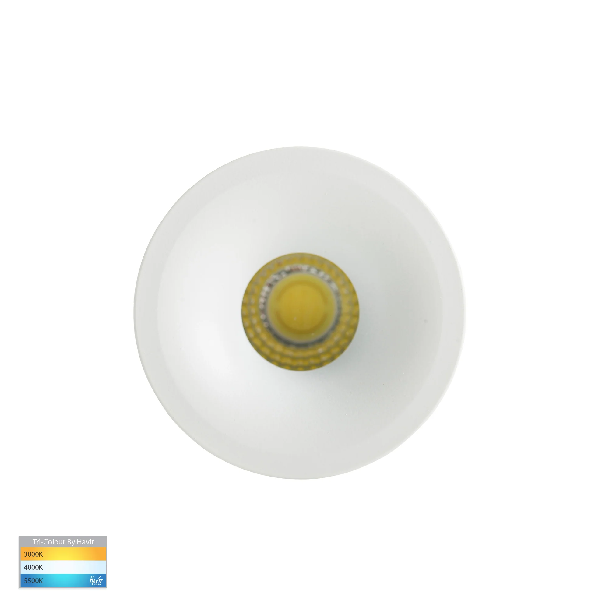 HV5702T-WHT - Niche White Round Mini Recessed Downlight - Image 3