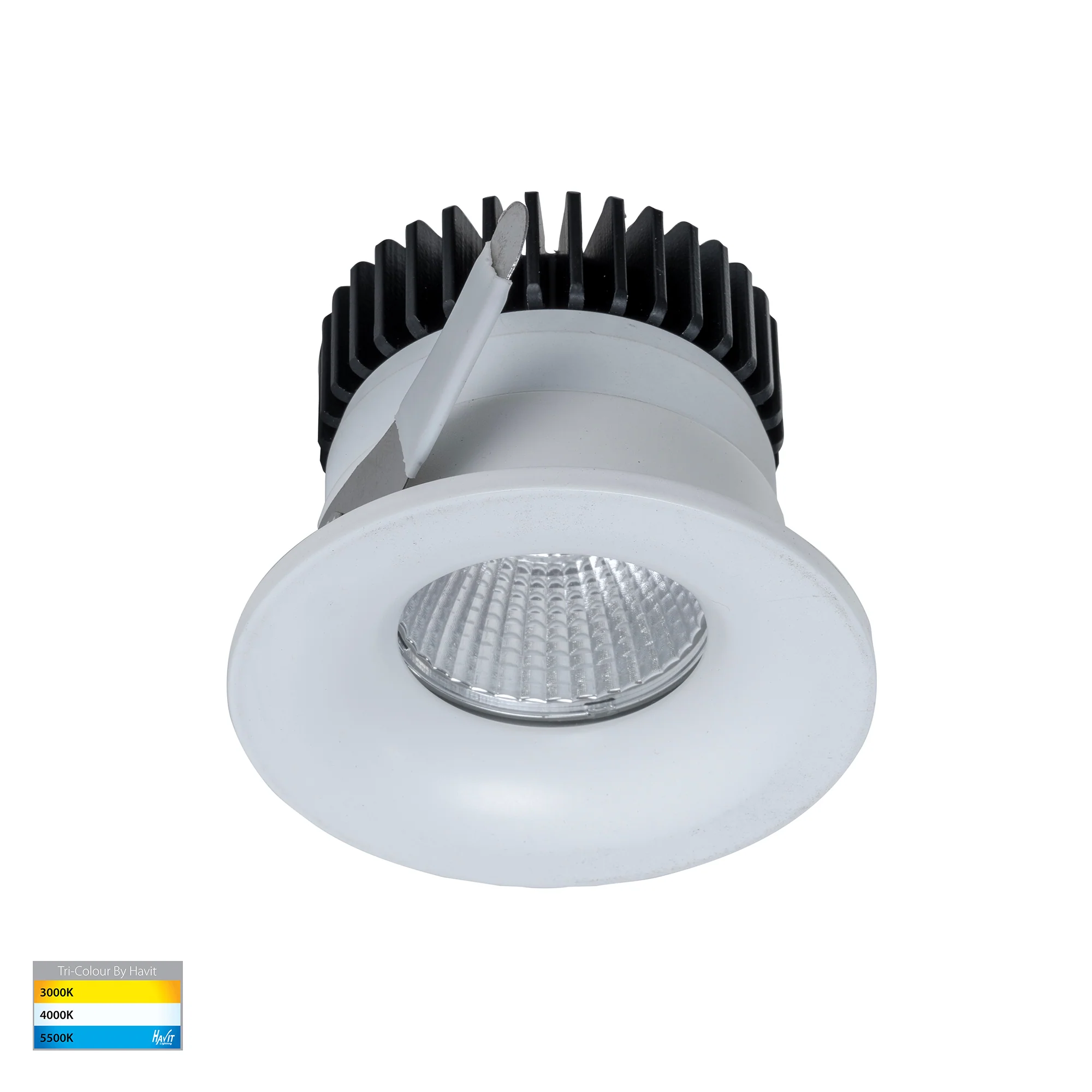 HV5703T-WHT - Niche White Round Recessed Downlight - Image 3
