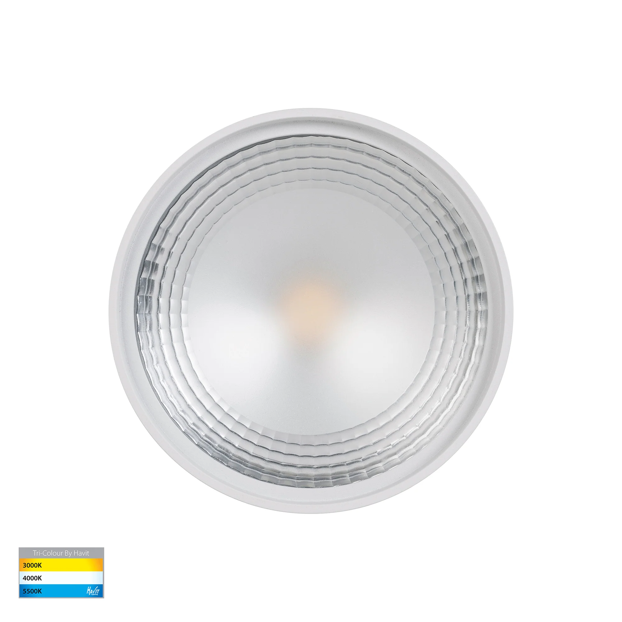 HV5803T-WHT-EXT | HV5803T-WHT-EXT-12V - Nella White 12w Surface Mounted LED Downlight with Extension - Image 4