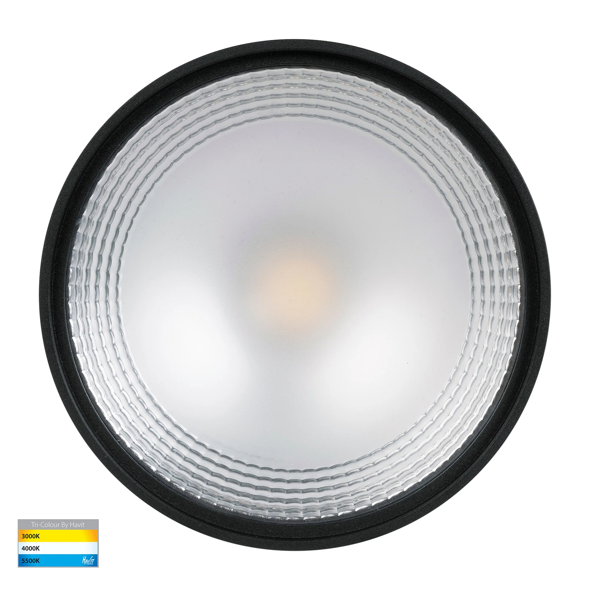 HV5805T-BLK-EXT | HV5805T-BLK-EXT-12V - Nella Black 18w Surface Mounted LED Downlight with Extension - Image 4