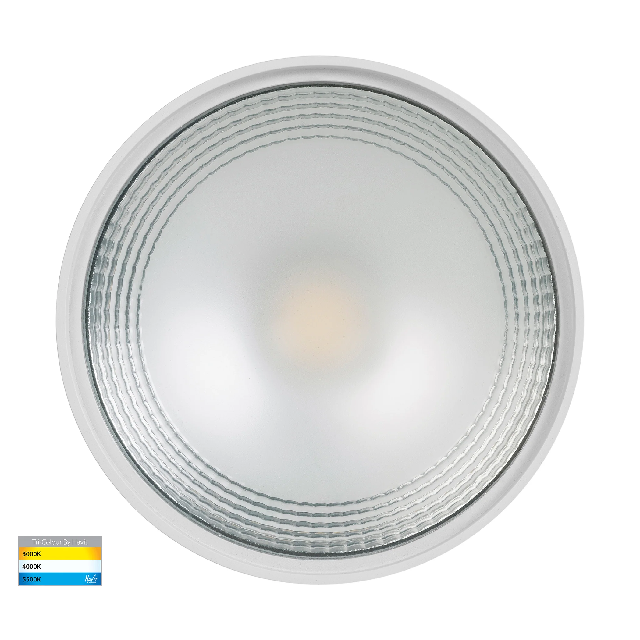 HV5805T-WHT-EXT | HV5805T-WHT-EXT-12V - Nella White 18w Surface Mounted LED Downlight with Extension - Image 4