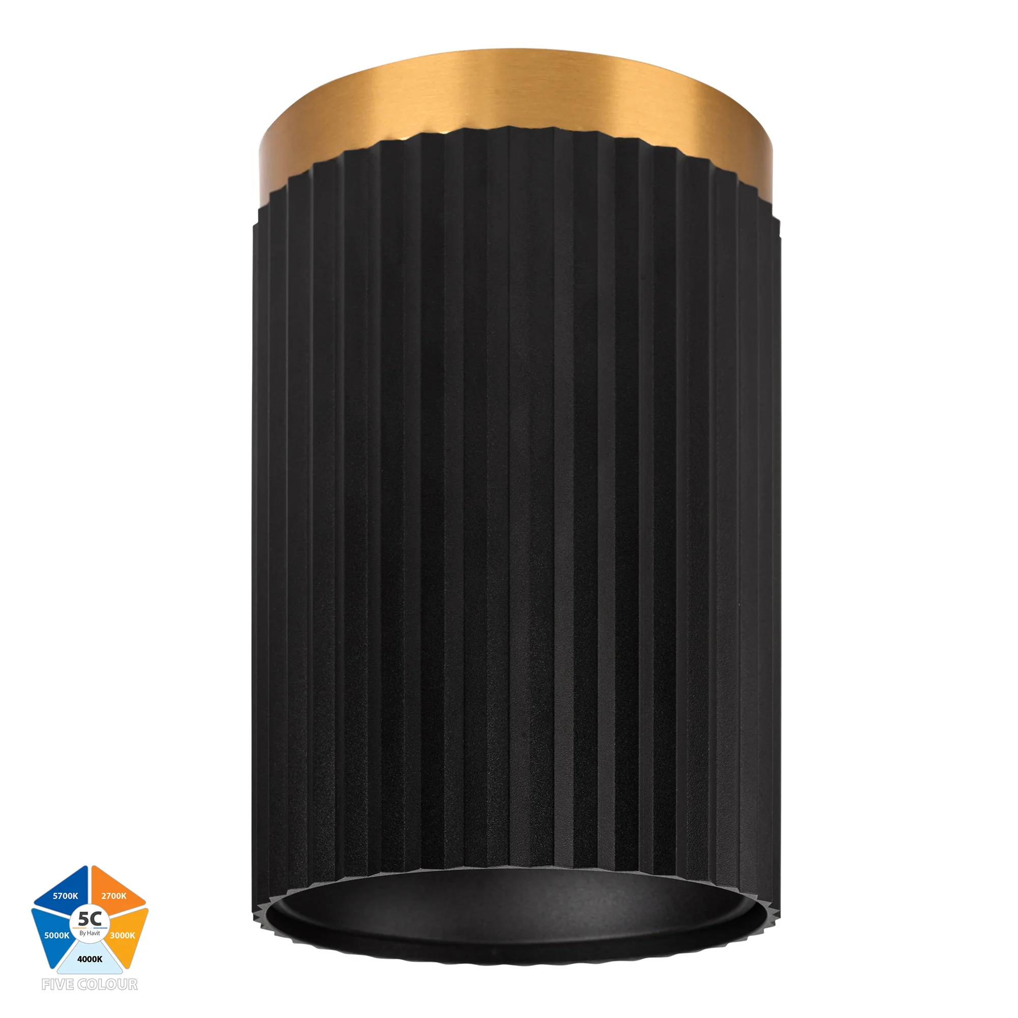 HV58104-GR - Gold Ring to Suit HV5844 Surface Mount Downlights - Image 6