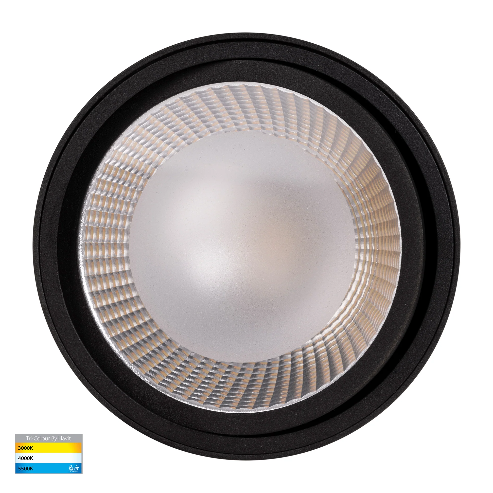 HV5815T-BLK | HV5815T-BLK-12V - NELLA 18w LED Black Adjustable Surface Mounted Downlight - Image 4