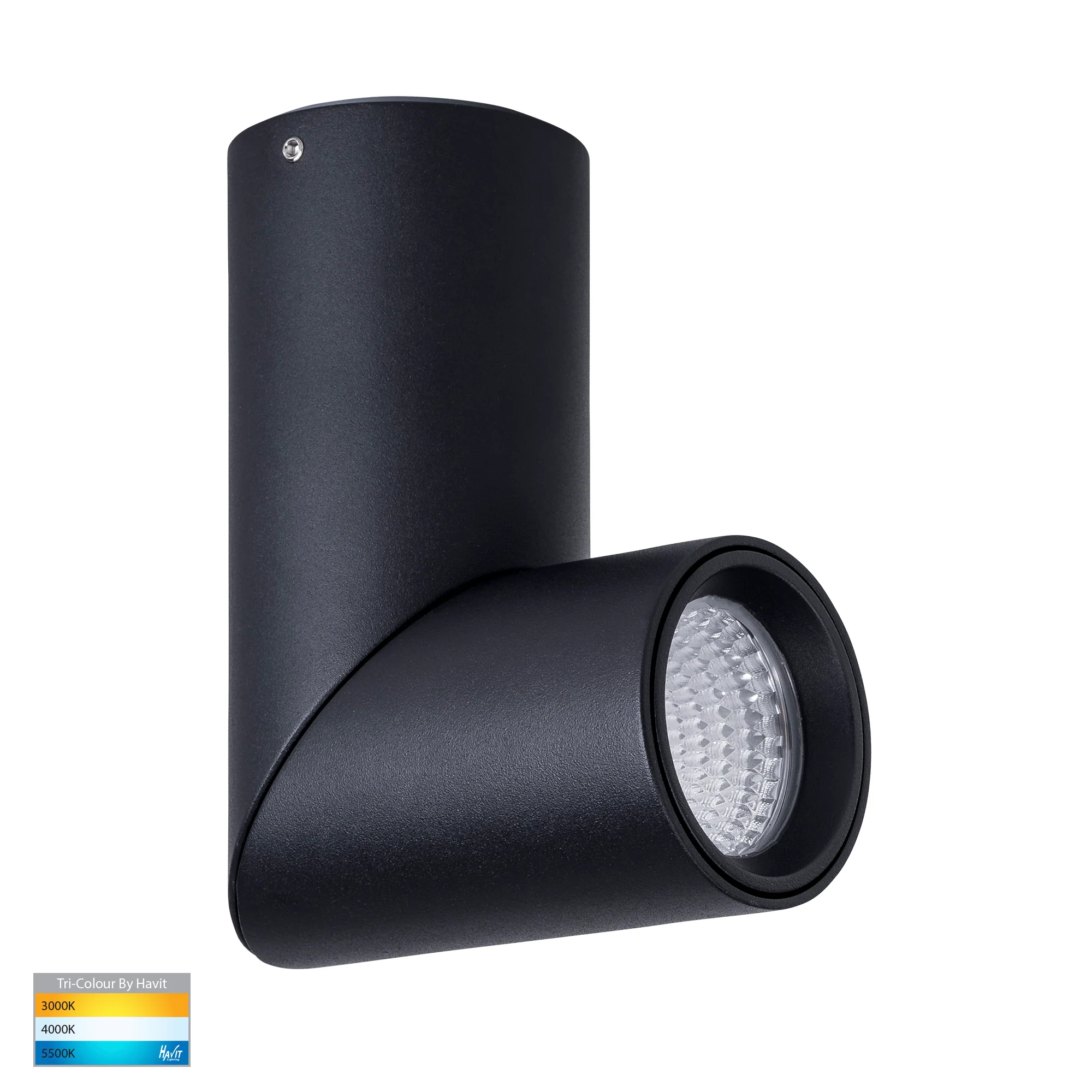 HV5822T-BLK |  HV5822T-BLK-12V - Nella Black 7w Surface Mounted Rotatable LED Downlight - Image 3