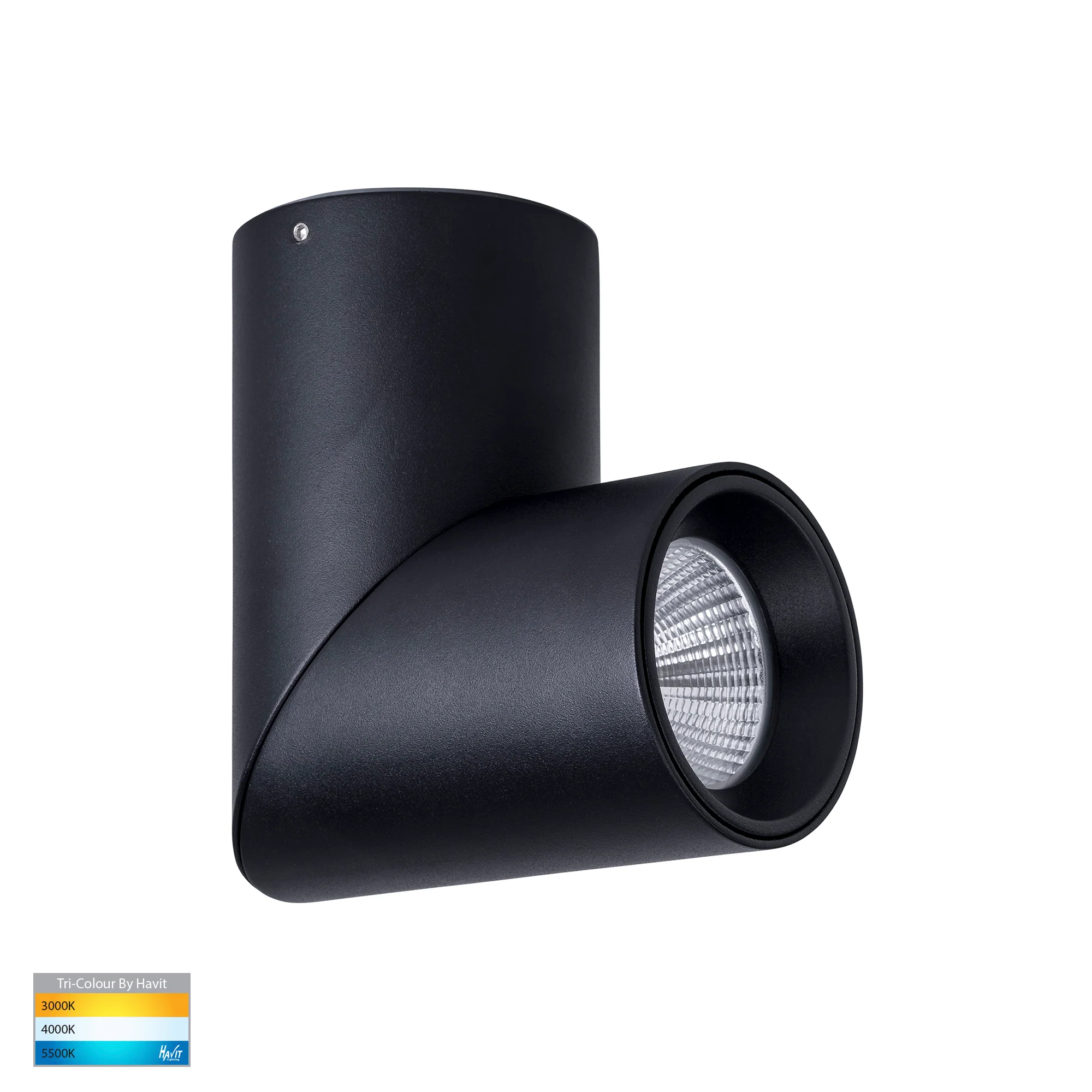HV5823T-BLK | HV5823T-BLK-12V - Nella Black 12w Surface Mounted Rotatable LED Downlight - Image 3