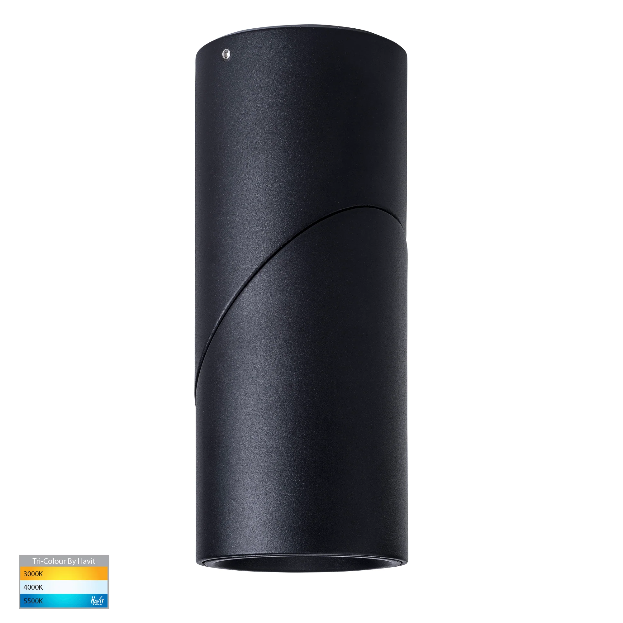 HV5823T-BLK | HV5823T-BLK-12V - Nella Black 12w Surface Mounted Rotatable LED Downlight - Image 5