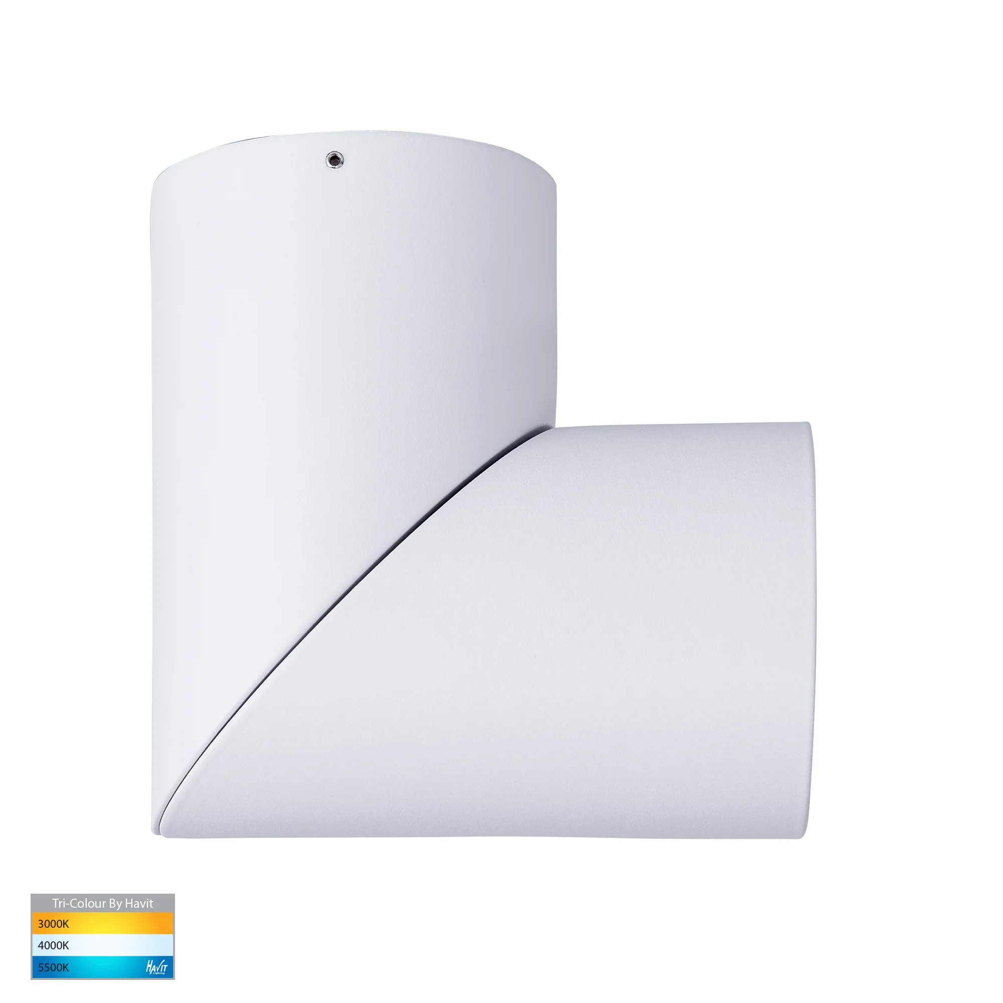 HV5824T-WHT | HV5824T-WHT-12V - Nella White 18w Surface Mounted Rotatable LED Downlight - Image 4