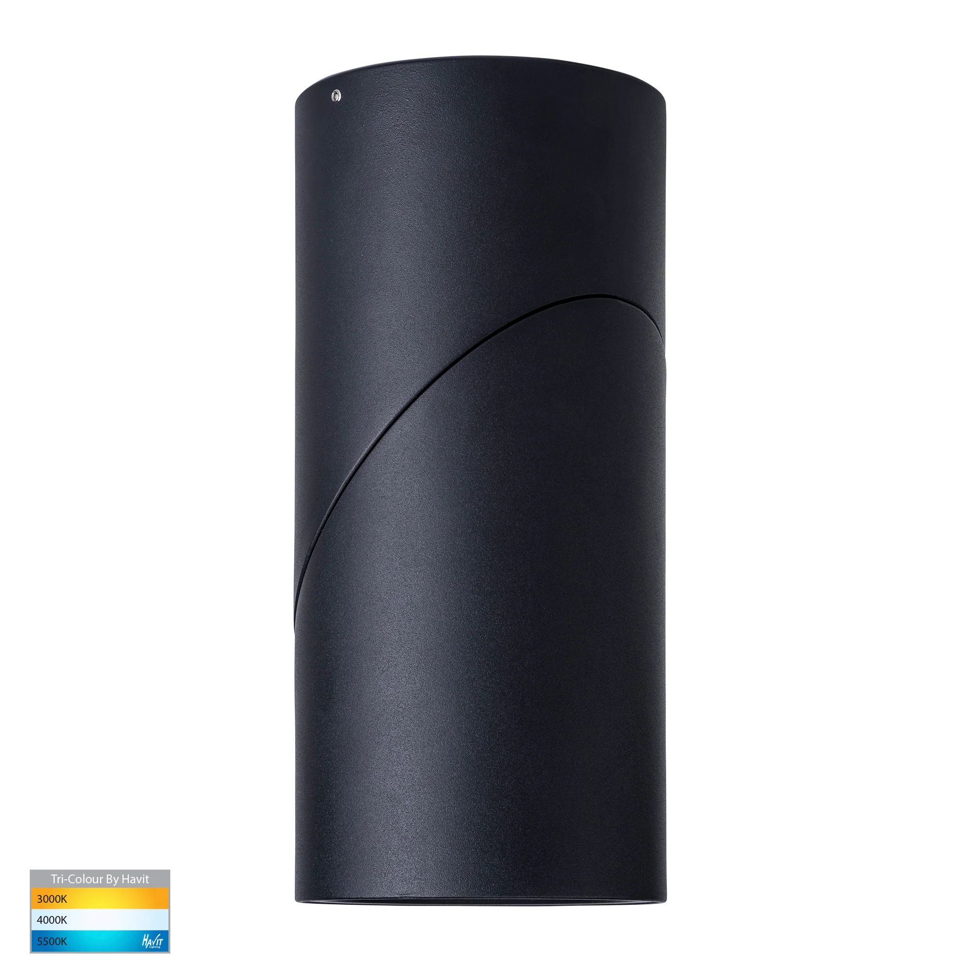 HV5825T-BLK | HV5825T-BLK-12V - Nella Black 24w Surface Mounted Rotatable LED Downlight - Image 5