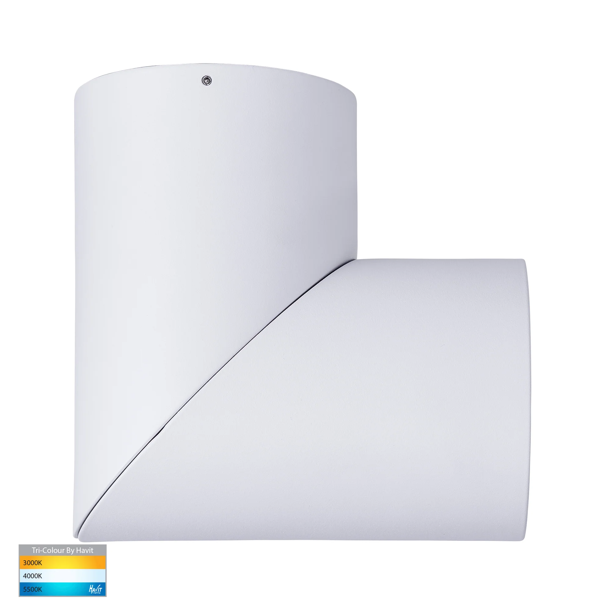 HV5825T-WHT | HV5825T-WHT-12V - Nella White 24w Surface Mounted Rotatable LED Downlight - Image 4