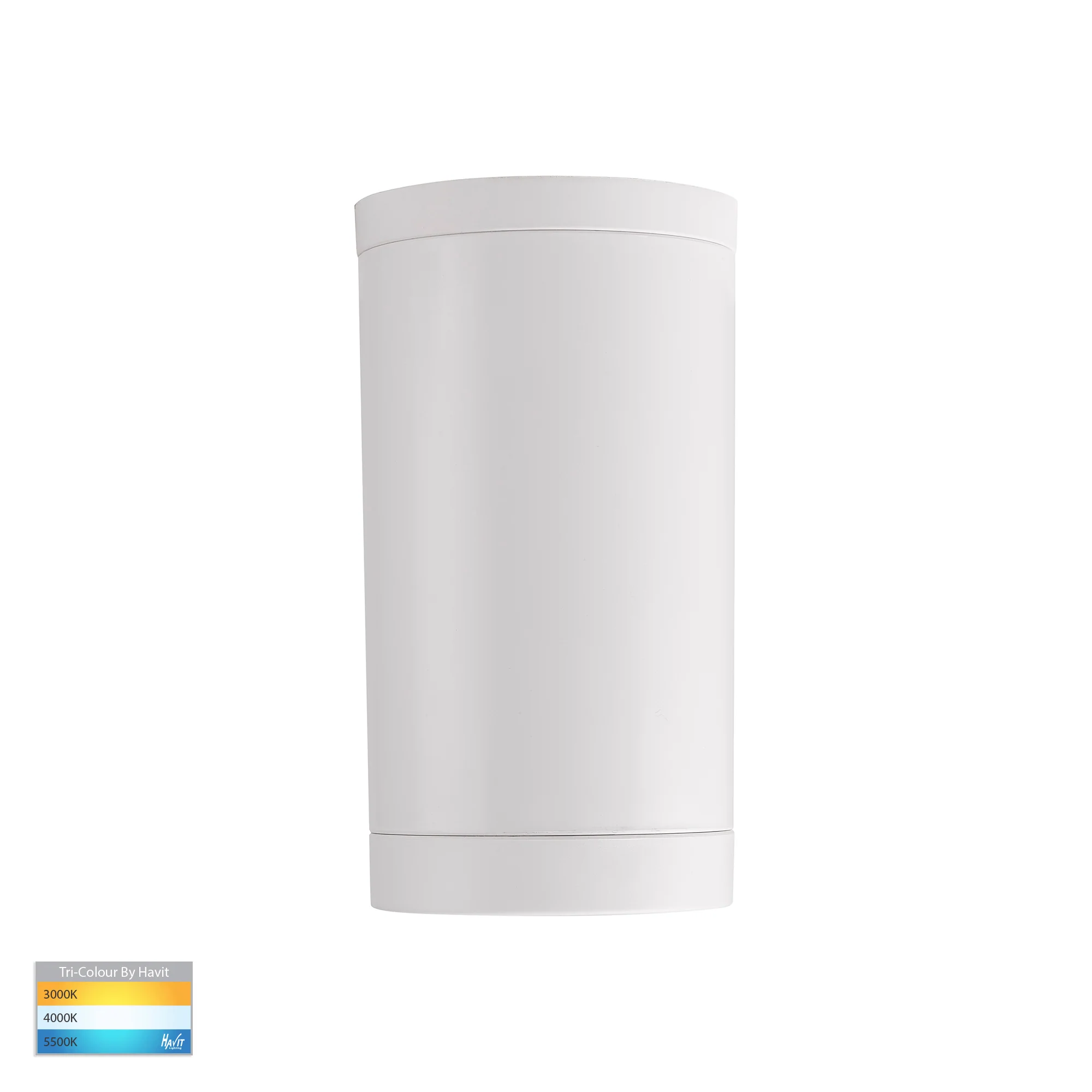HV5831T-WHT - Lexan White 9in1 Surface Mounted GU10 LED Downlight - Image 3
