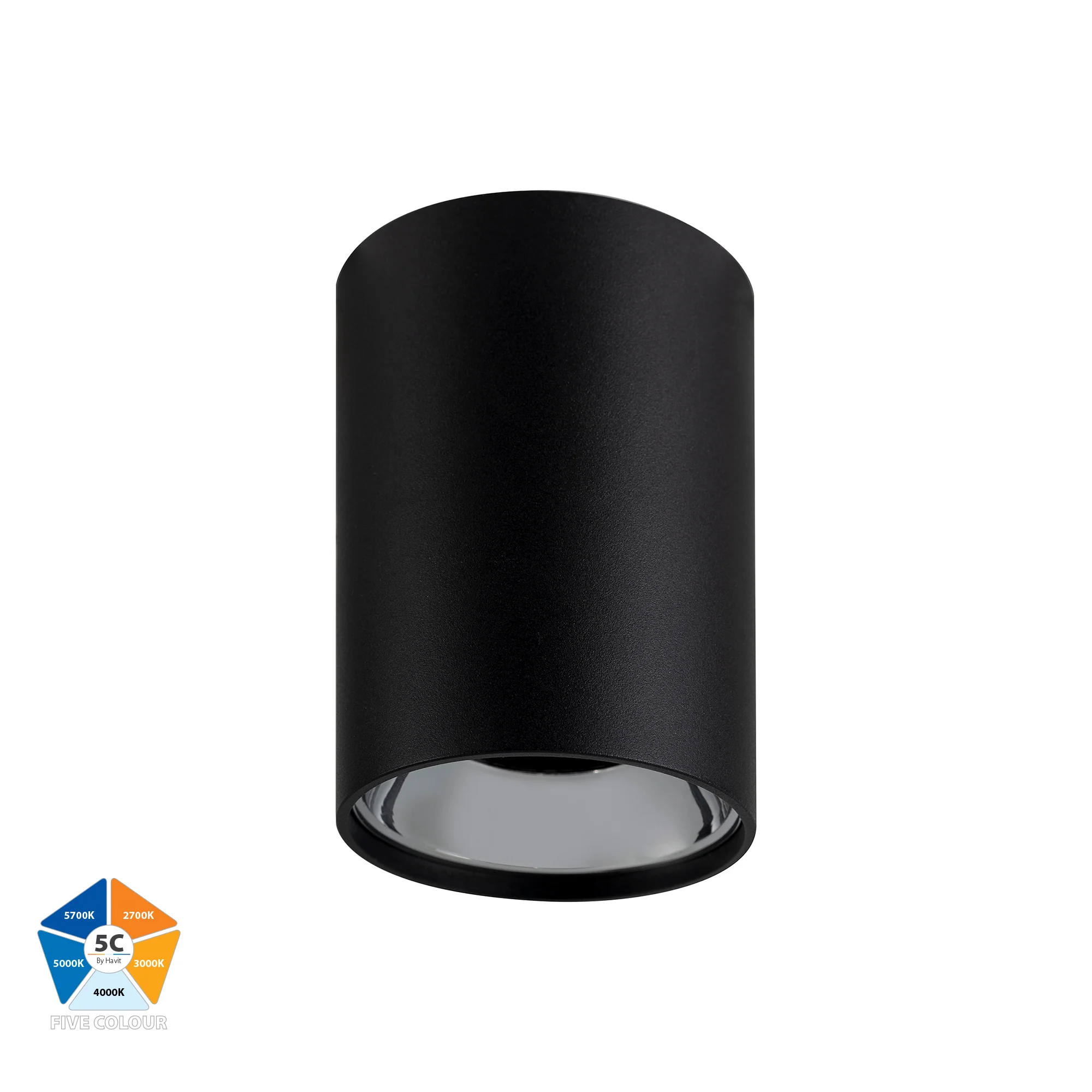 HV5841-CR - Chrome Inner Ring to Suit HV5841 7w Surface Mounted LED Downlight - Image 2