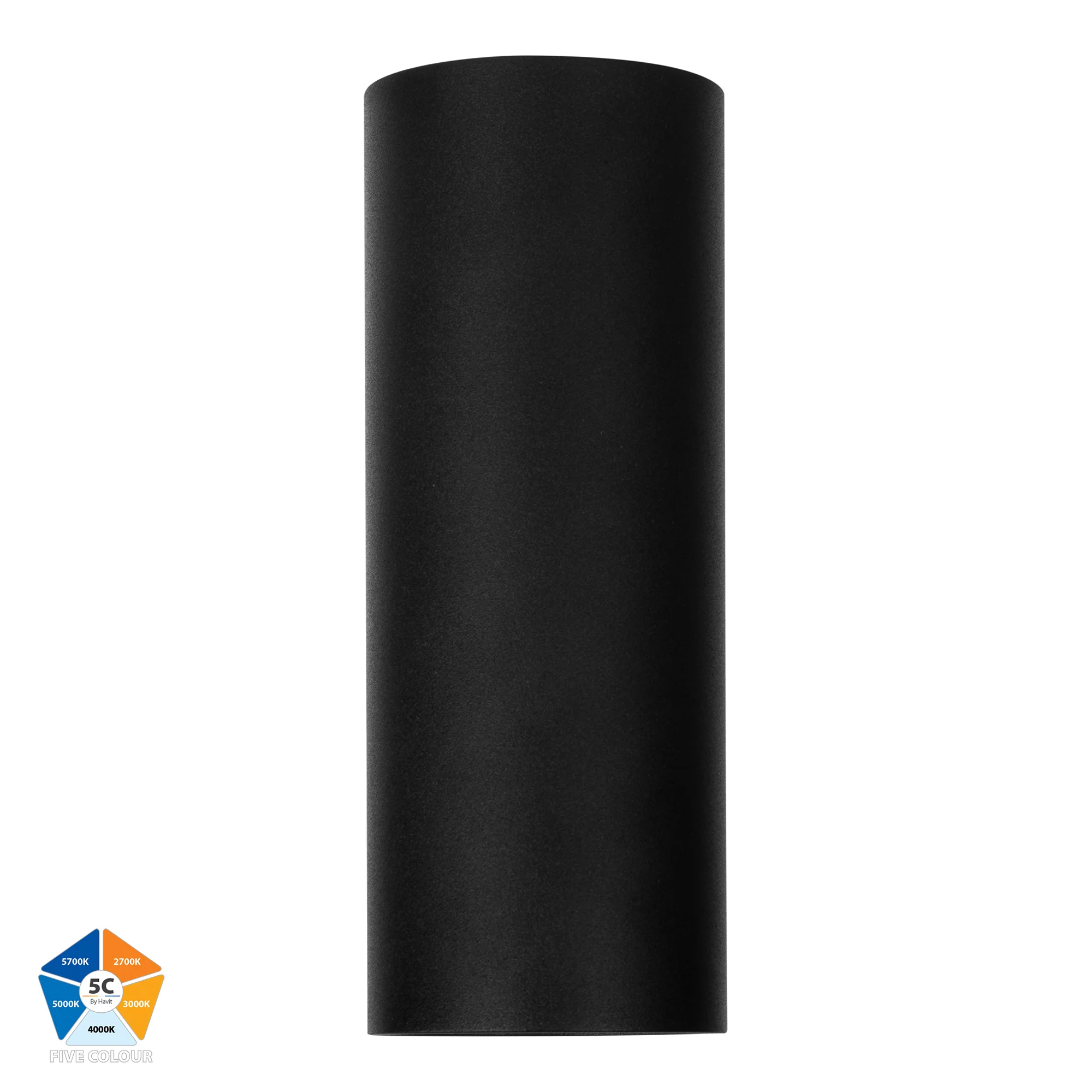HV5841S-BLK-EXT | HV5841S-BLK-EXT-12V - Nella Black 7w Surface Mounted LED Downlight - Image 3