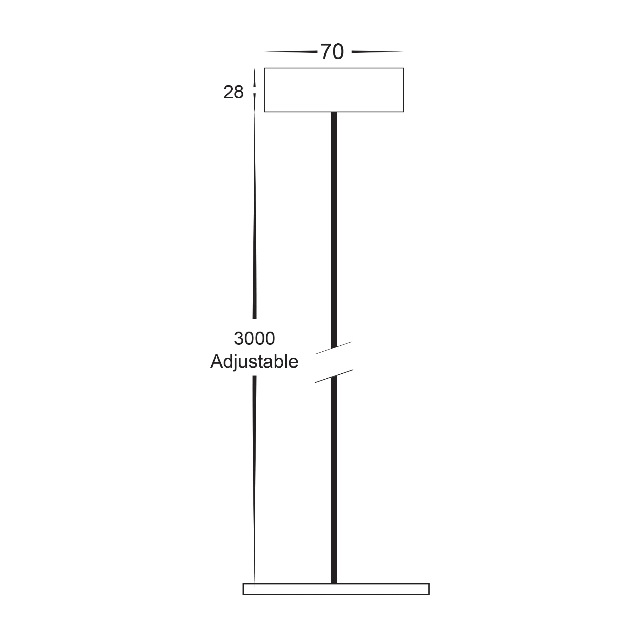 HV5842-BLK-PDT - 3 Metre Pendant Accessory - Image 2