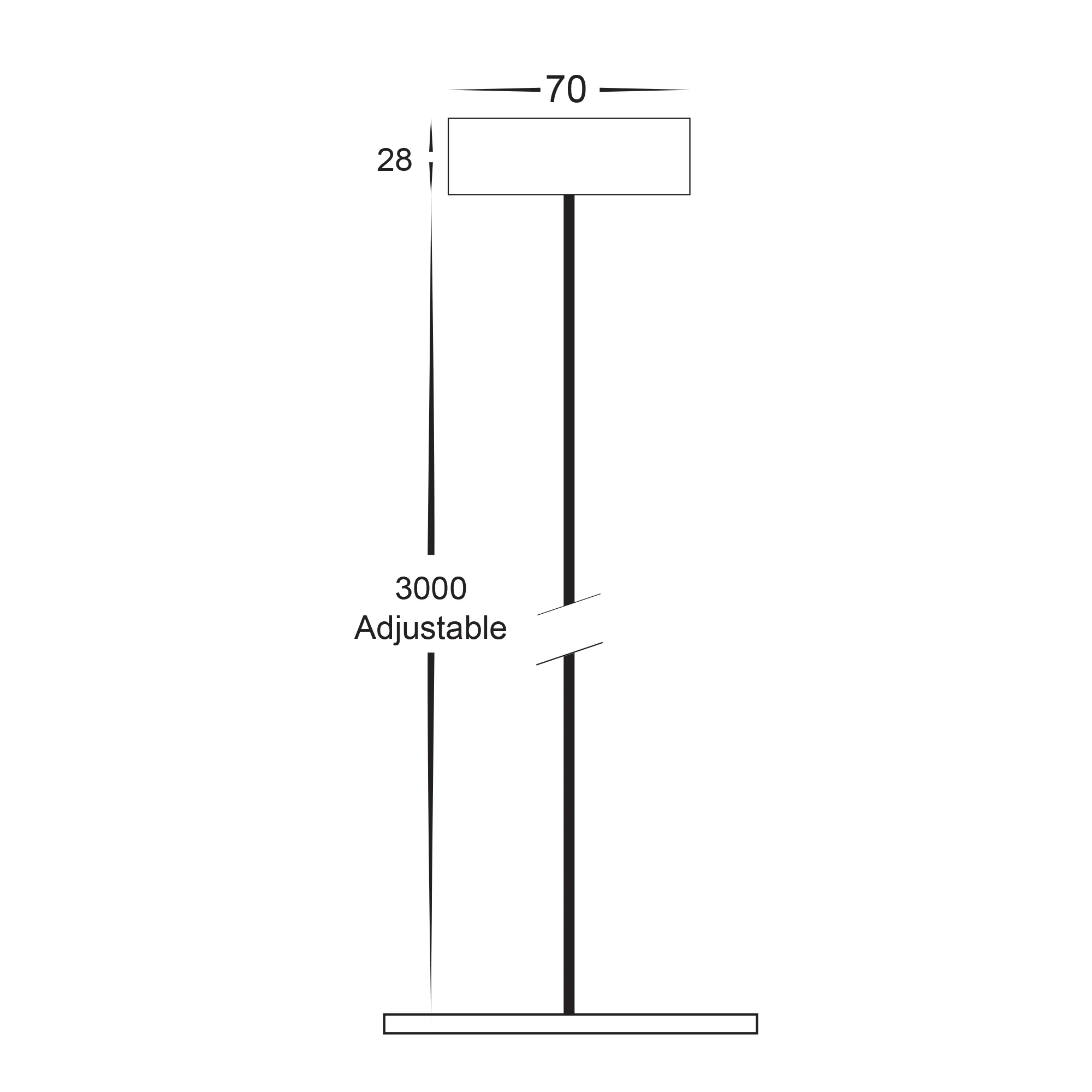 HV5843-BLK-PDT - 3 Metre Pendant Accessory - Image 2