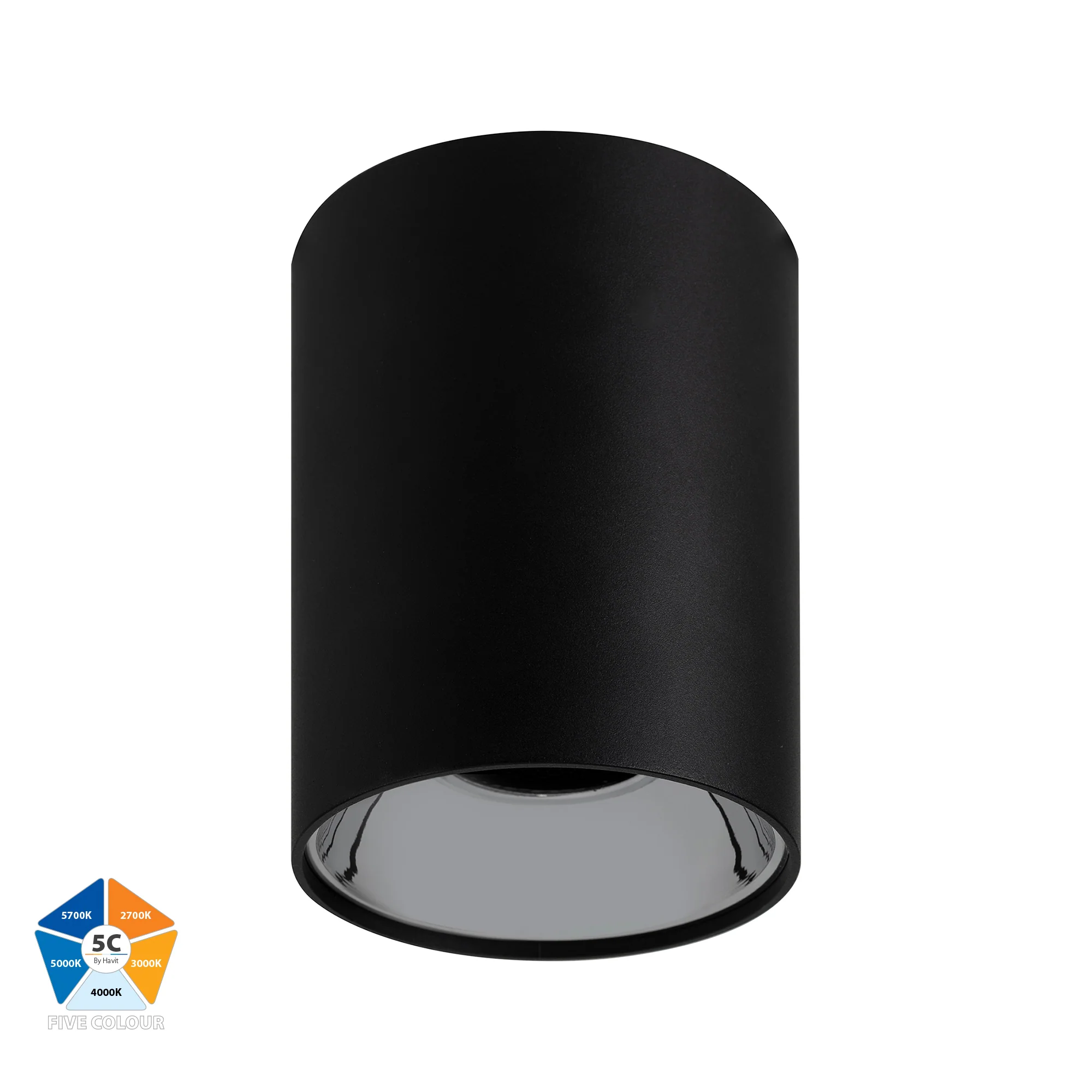 HV5843-CR - Chrome Inner Ring to Suit HV5843 18w Surface Mounted LED Downlight - Image 2