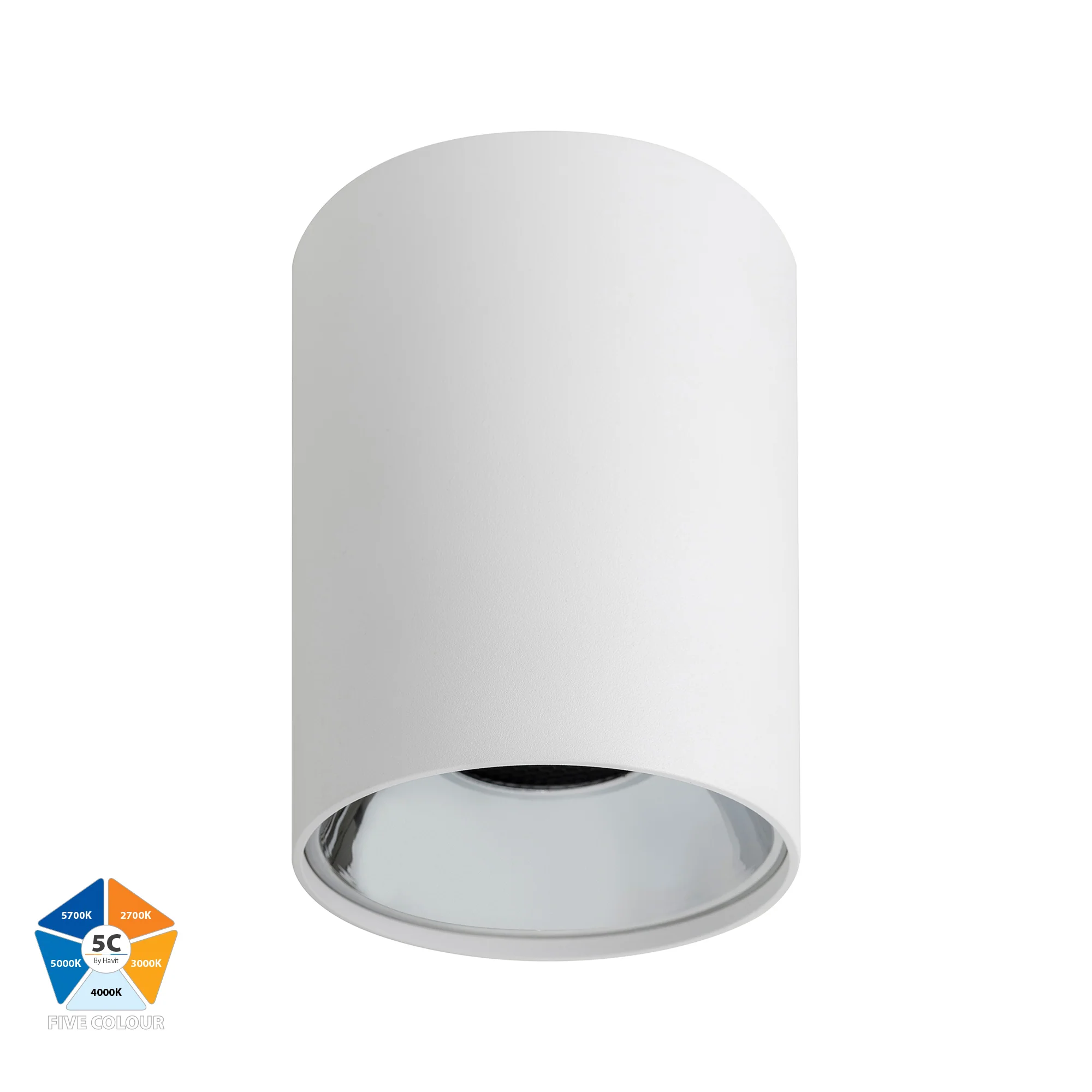 HV5843-CR - Chrome Inner Ring to Suit HV5843 18w Surface Mounted LED Downlight - Image 3