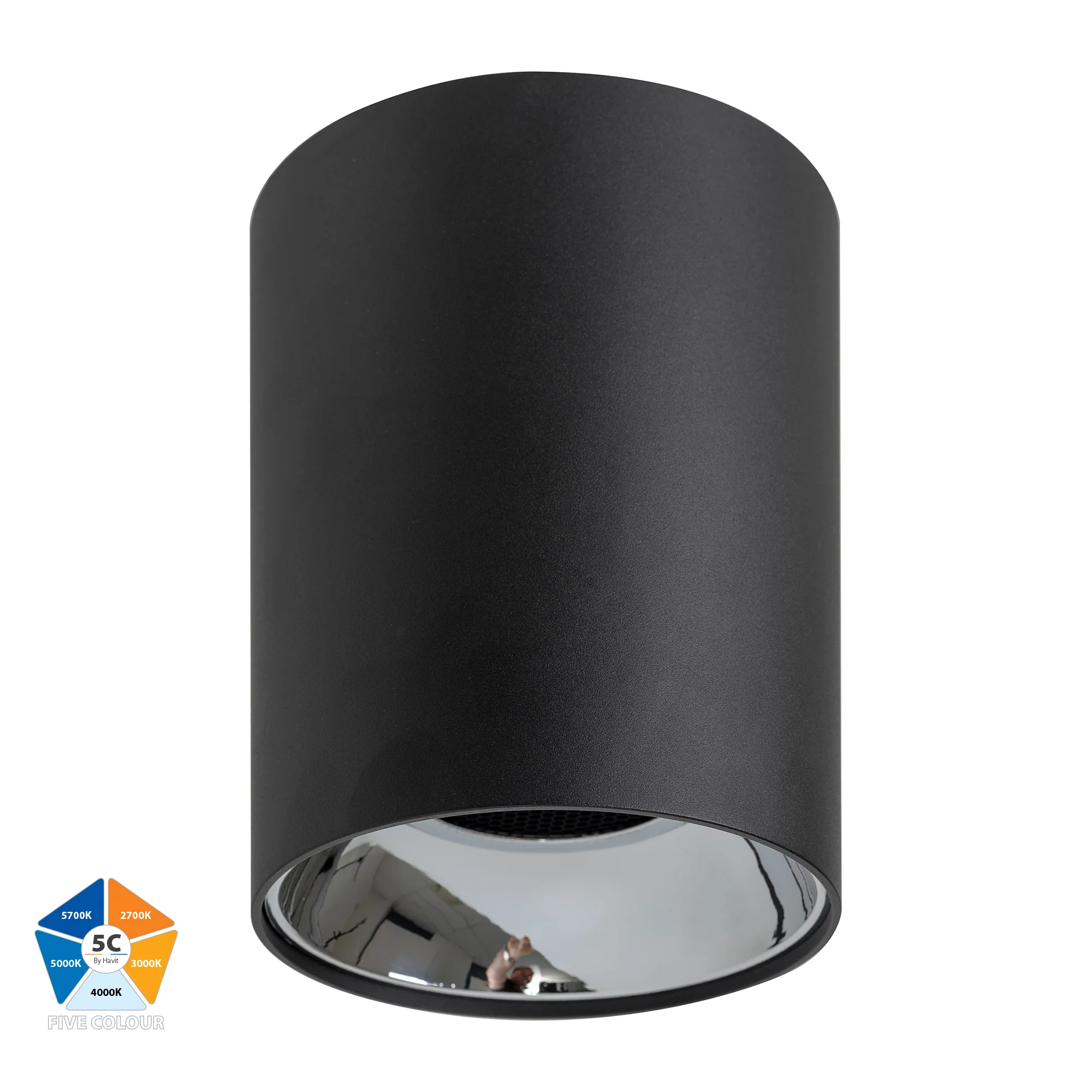 HV5844-CR - Chrome Inner Ring to Suit HV5844 24w Surface Mounted LED Downlight - Image 2