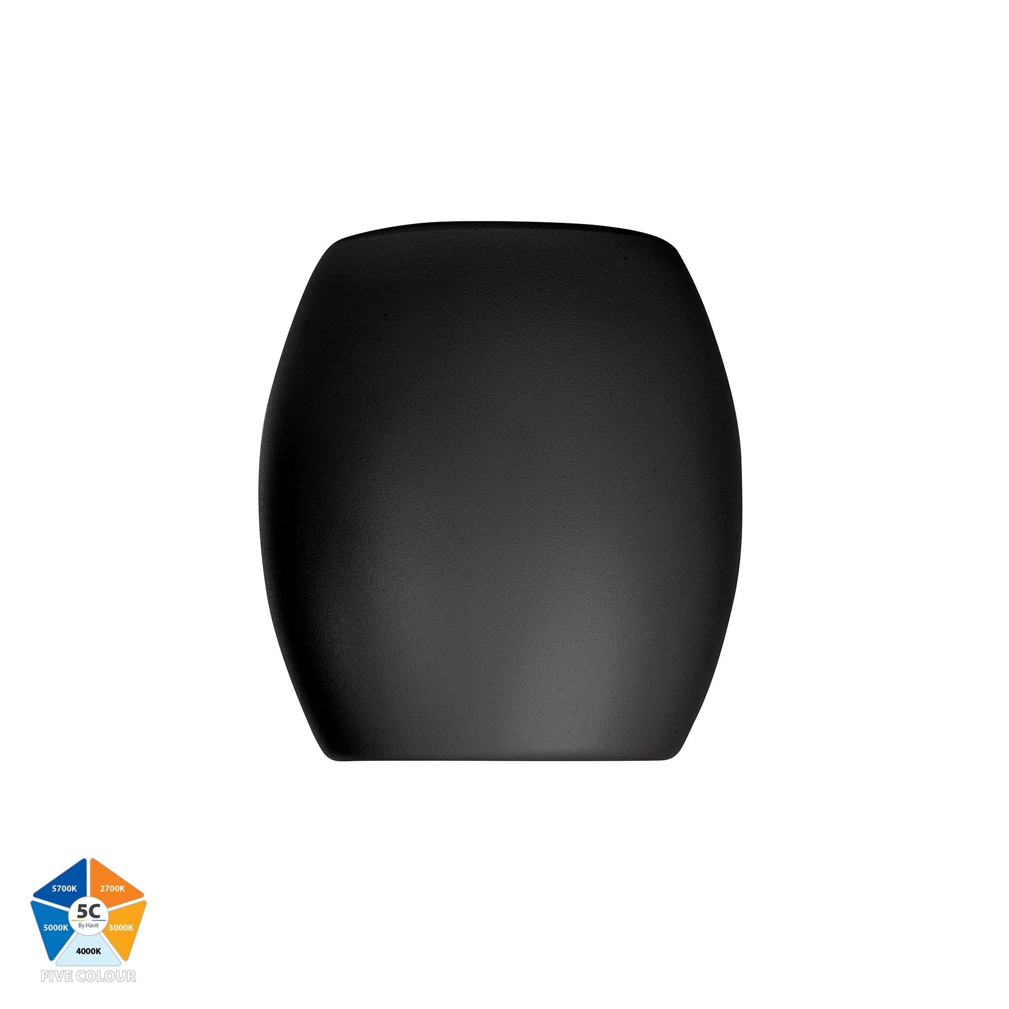 HV5848S-BLK - Nella Black 7w Surface Mounted LED Downlight - Image 3