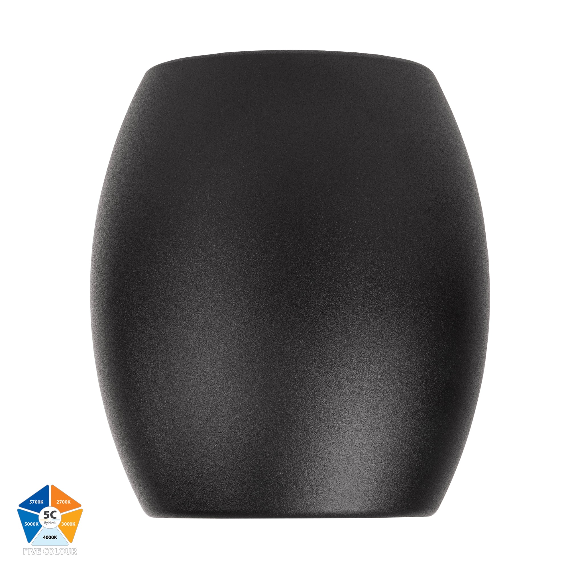 HV5849S-BLK - Nella Black 12w Surface Mounted LED Downlight - Image 3